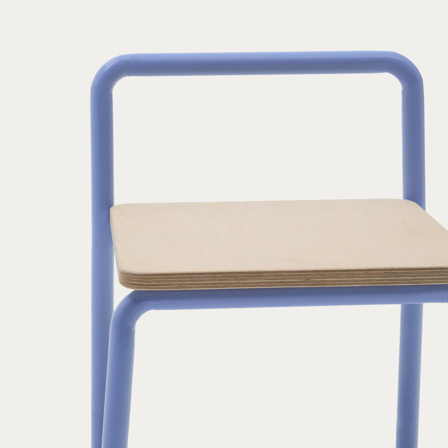 Kave Home Kinderstoel 'Tinn' kleur Blauw