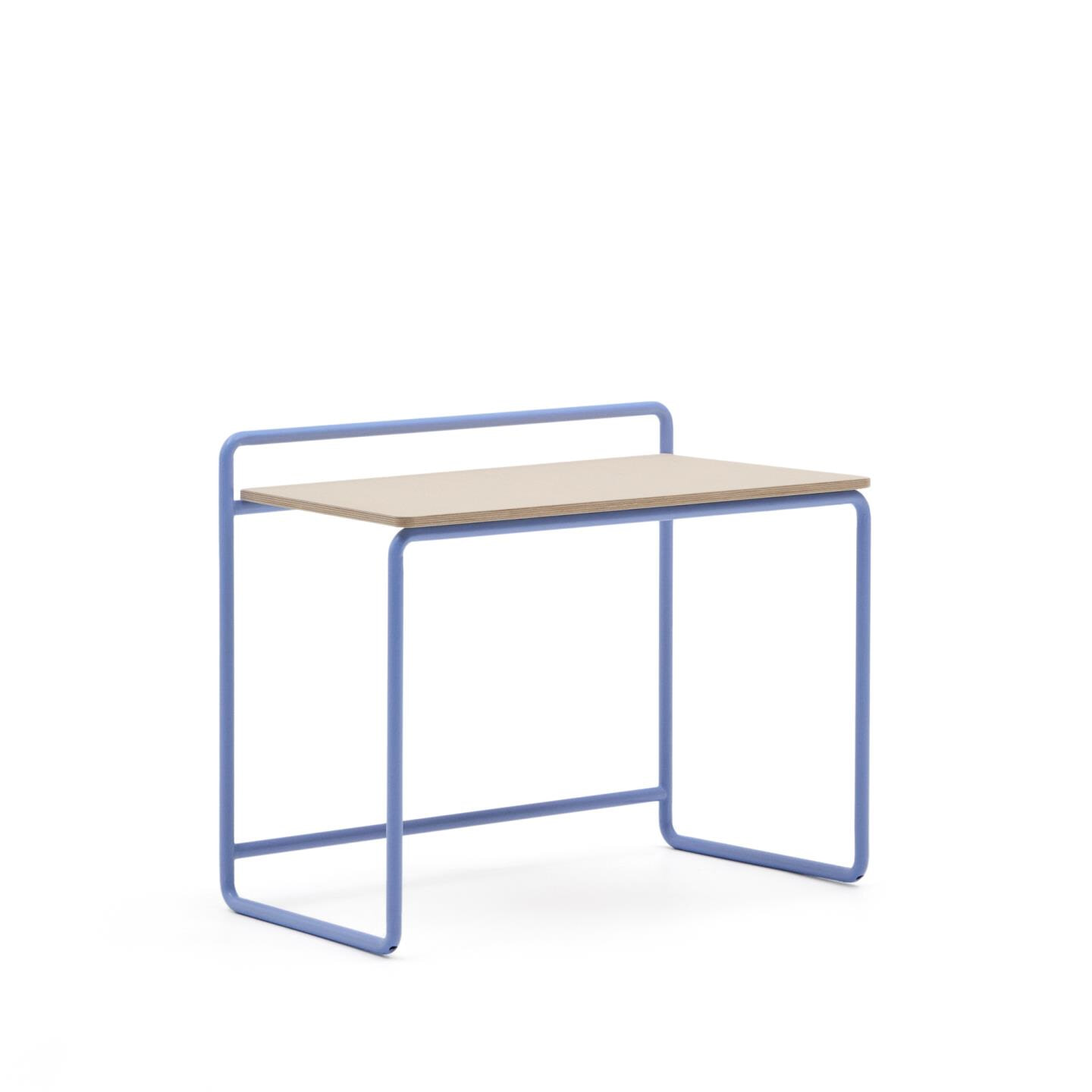 Kave Home Kinderbureau 'Tinn' 82 x 45cm, kleur Blauw