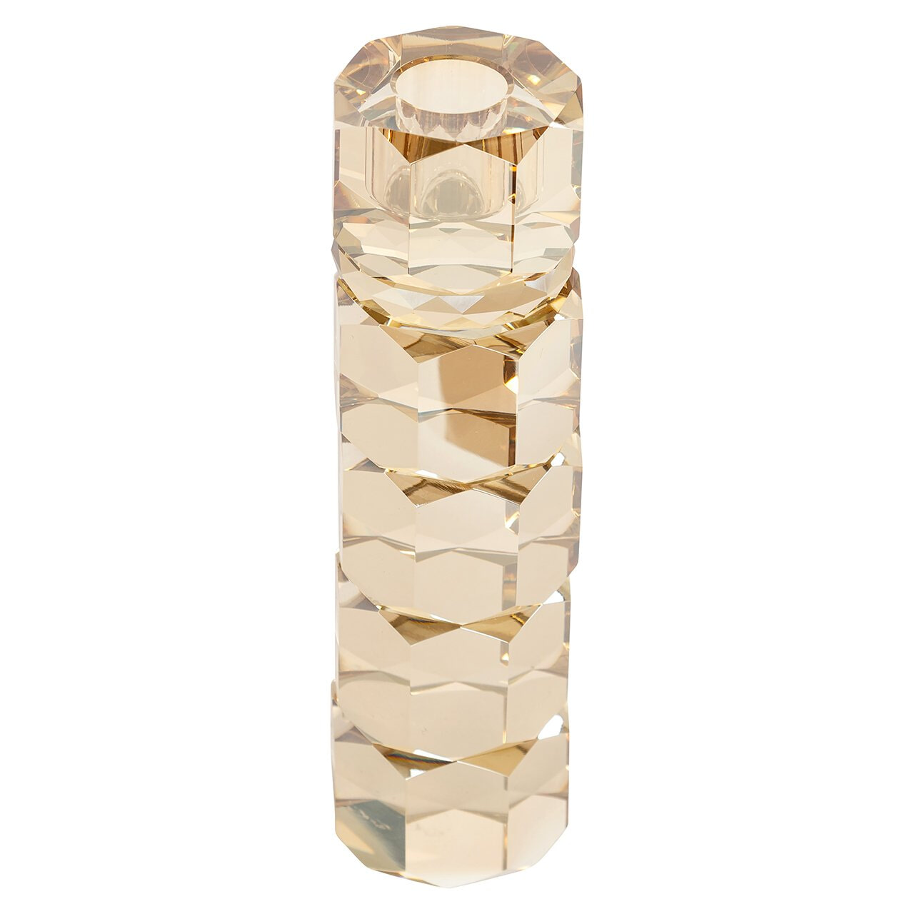 Richmond Kandelaar Zofia Glas, 18cm - Beige