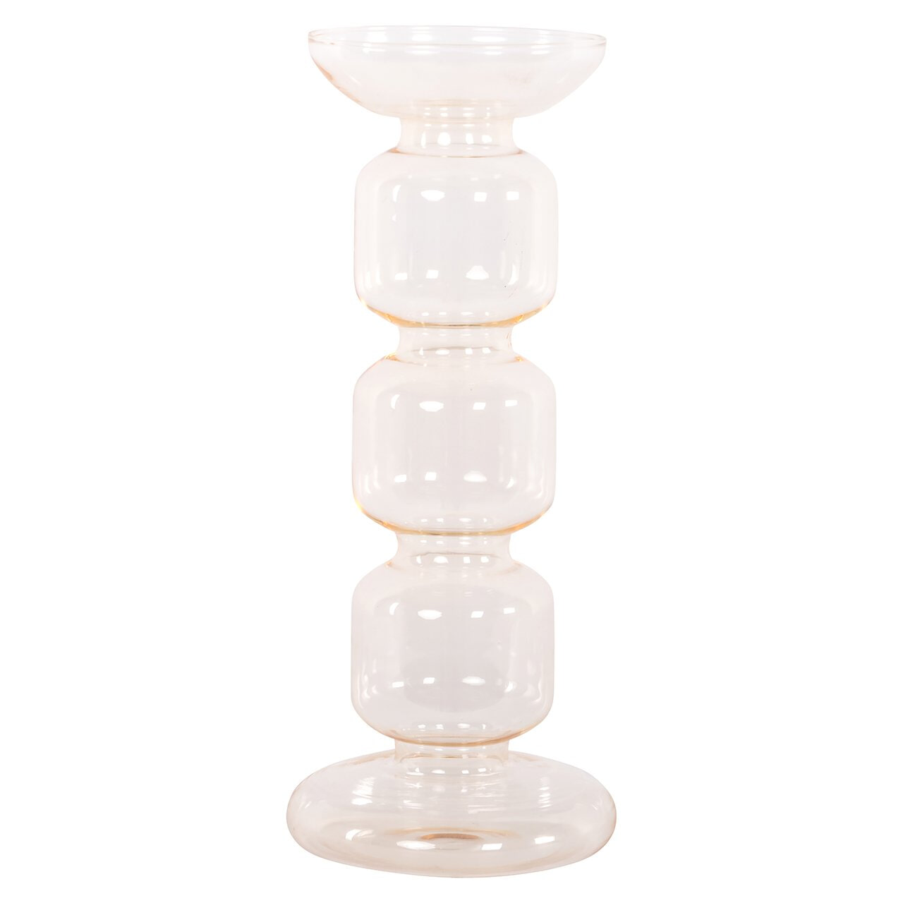 Richmond Kandelaar 'Rabia' Glas, 24cm