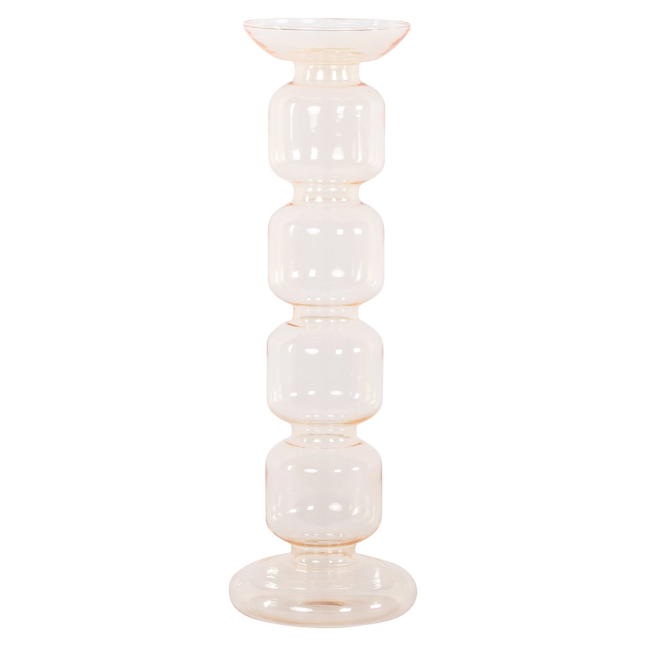Richmond Kandelaar 'Rabia' Glas, 30cm