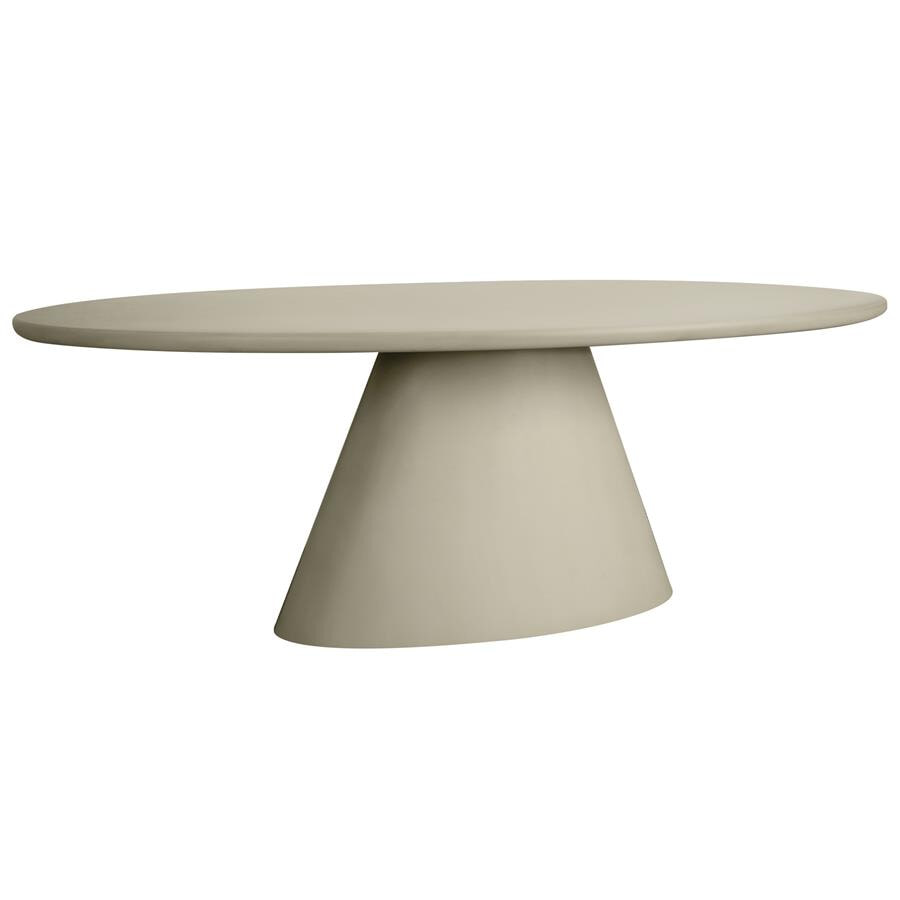 Tower Living Ovale Eettafel Mello 200 x 110cm - Beige