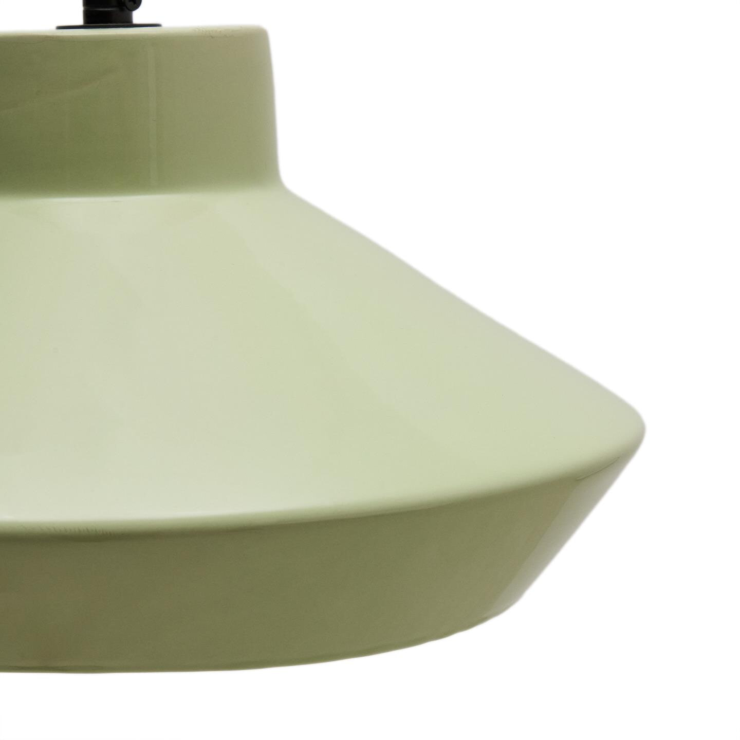 Kave Home Hanglamp 'Portol' Keramiek, kleur Groen