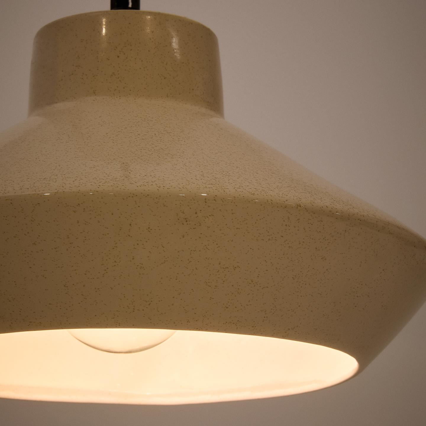 Kave Home Hanglamp 'Portol' Keramiek, kleur Beige
