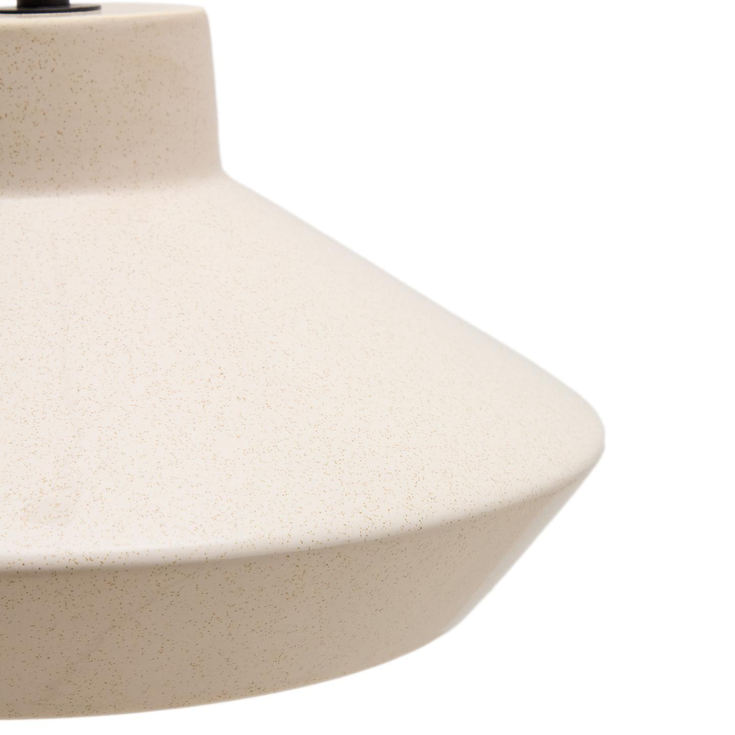 Kave Home Hanglamp 'Portol' Keramiek, kleur Beige