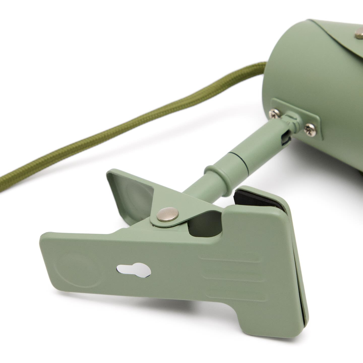Kave Home Tafellamp 'Jula' Met klem, kleur Groen