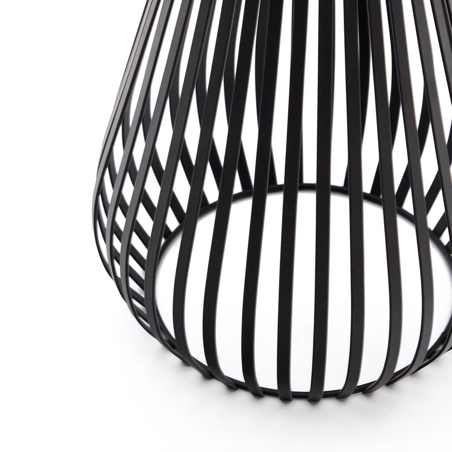Kave Home Tafellamp 'Reiba' Op zonne-energie, kleur Zwart