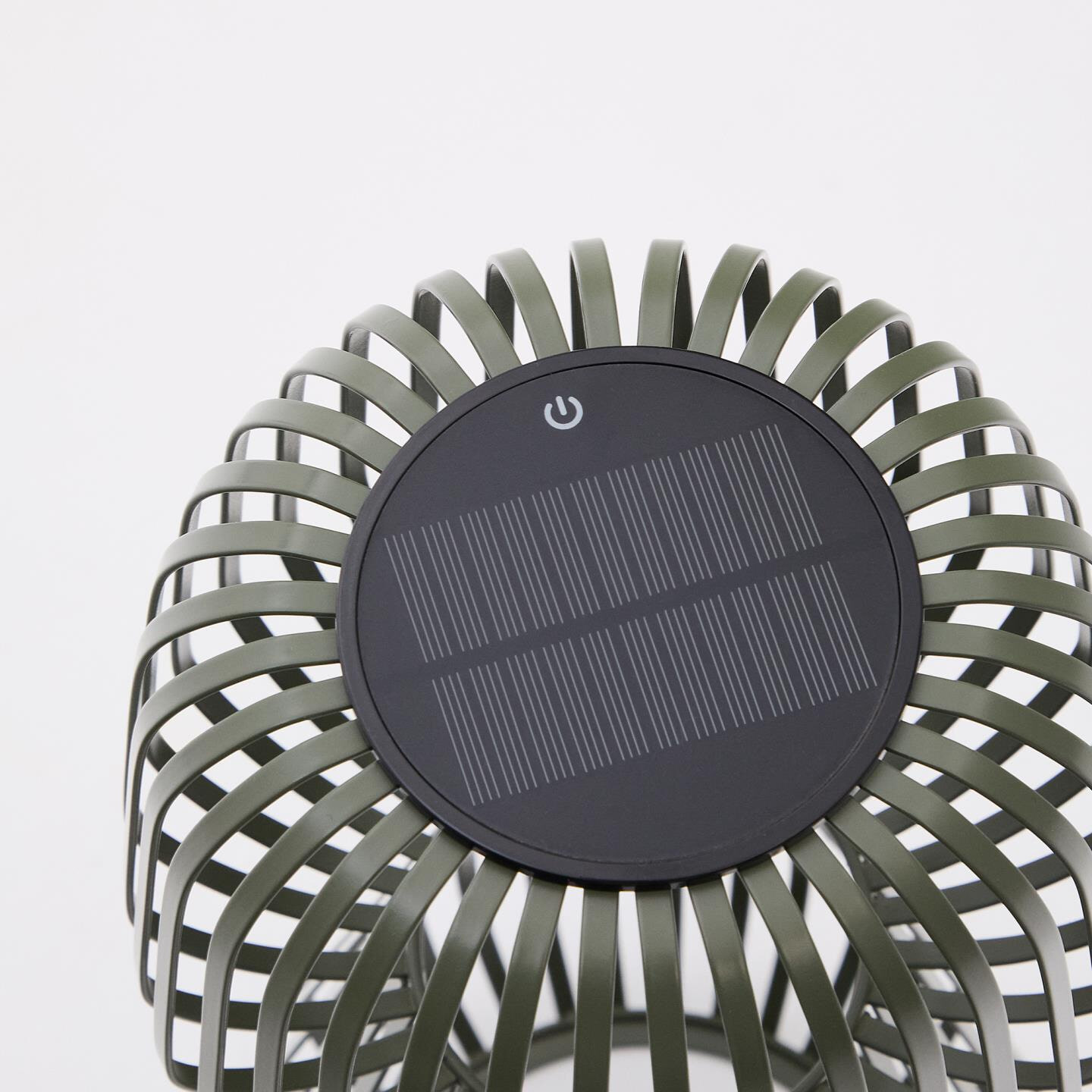 Kave Home Tafellamp 'Reiba' Op zonne-energie, kleur Donkergroen