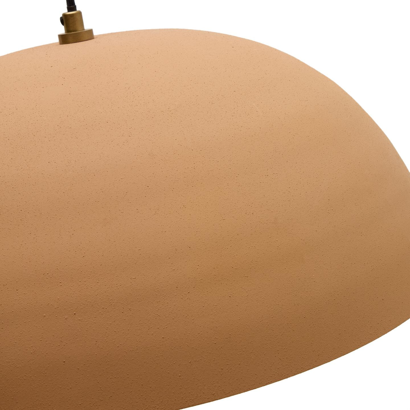 Kave Home Hanglamp 'Nibla' Kleipatroon, kleur Terracotta