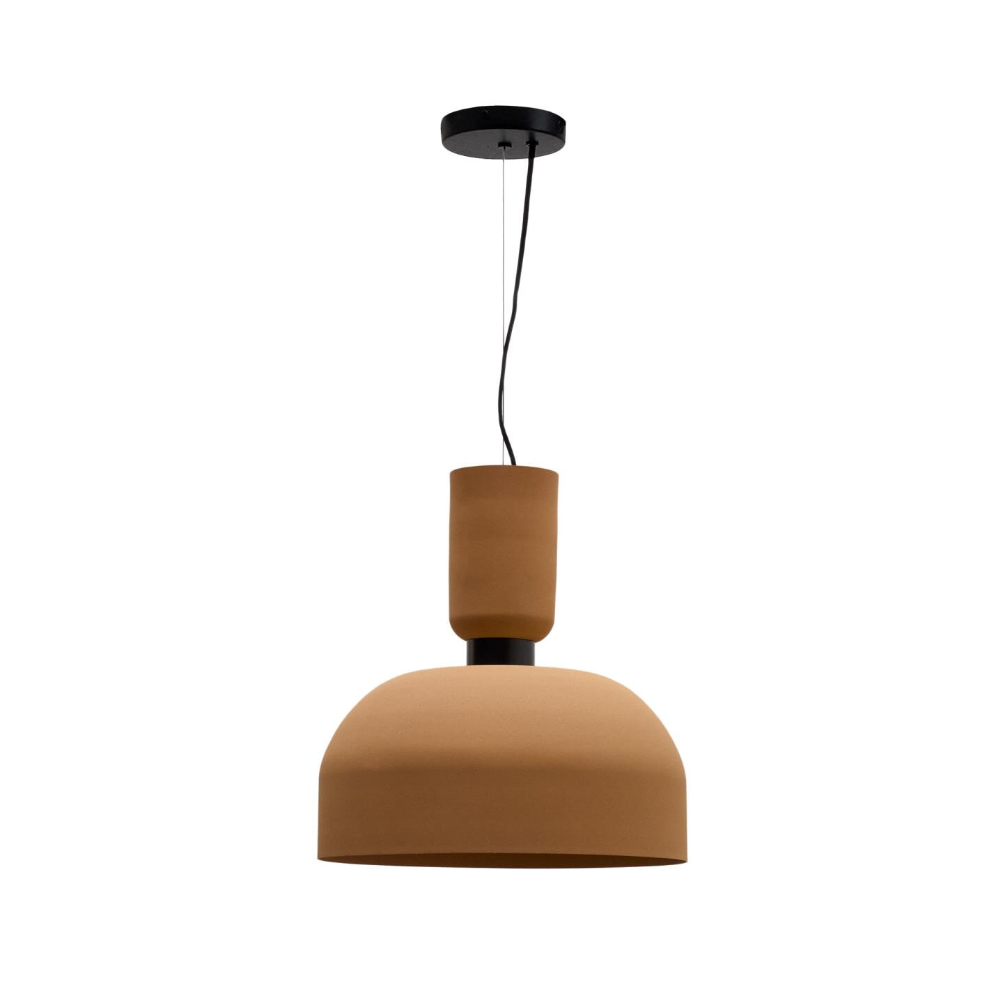 Kave Home Hanglamp Nibla Kleipatroon - Terracotta