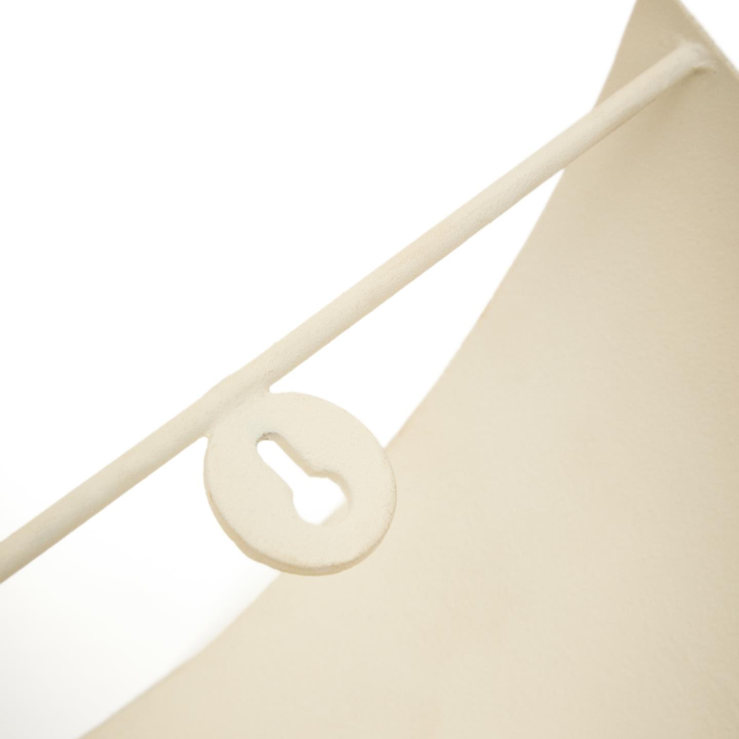 Kave Home Wandlamp 'Nibla' Kleipatroon, kleur Wit