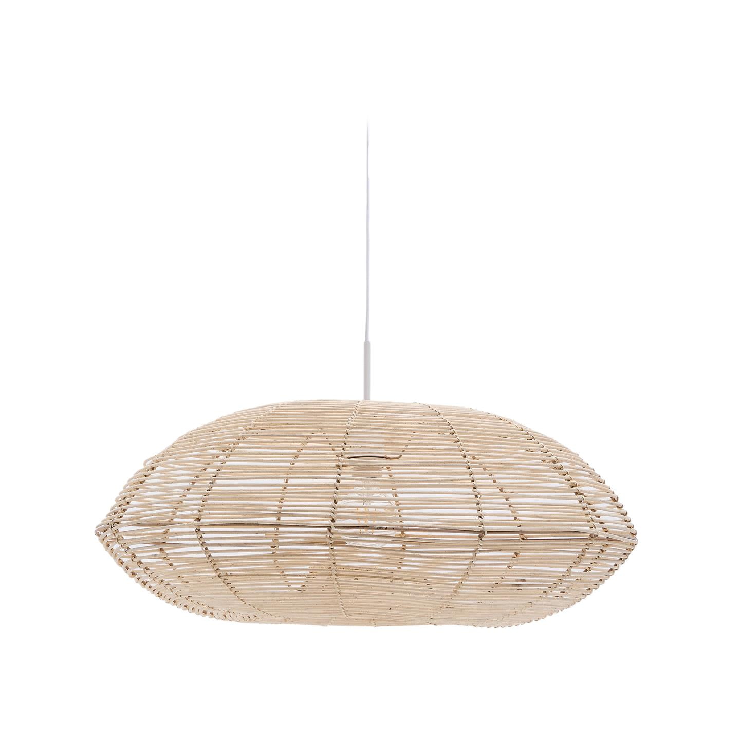 Kave Home Lampenkap 'Flaro' Rotan, 69cm