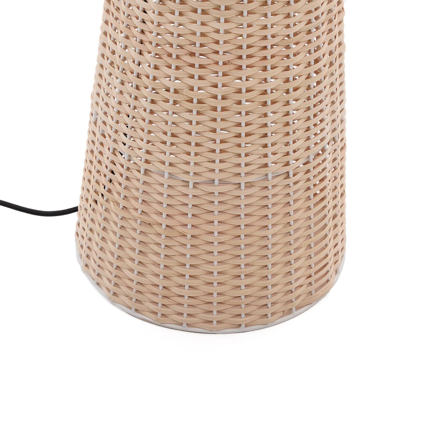 Kave Home Vloerlamp 'Neuda' Rotan