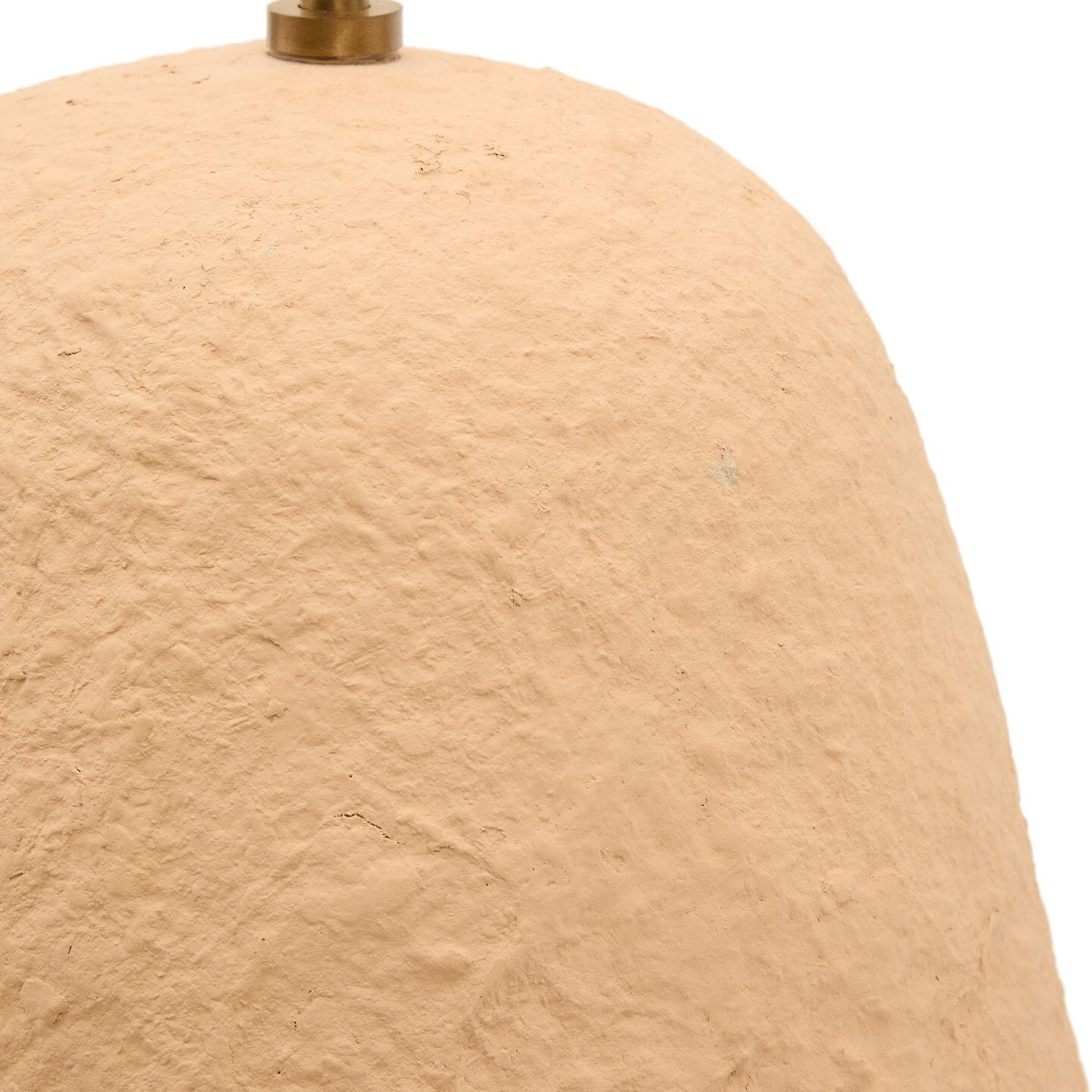 Kave Home Hanglamp 'Lisora' Papier-maché, 25cm, kleur Beige