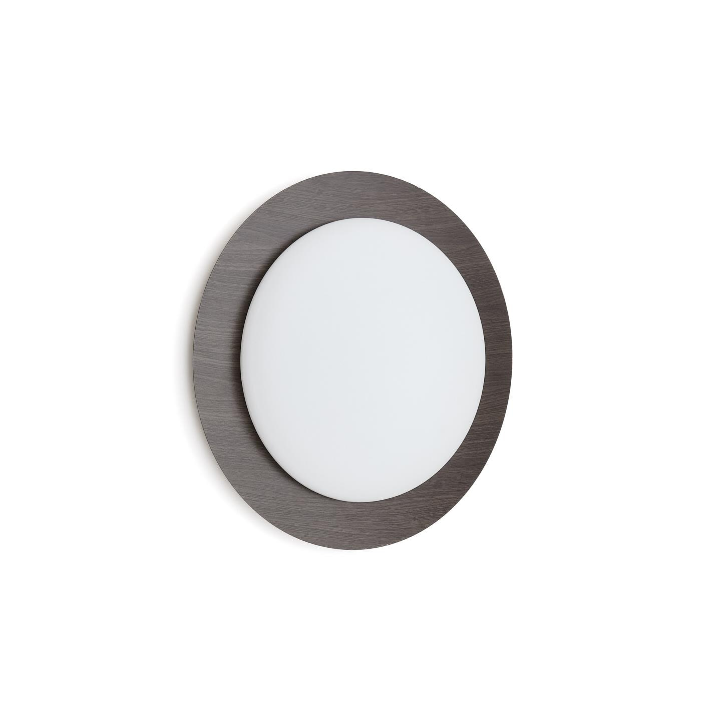 Kave Home Plafondlamp 'Novae' Houtlook, 40cm