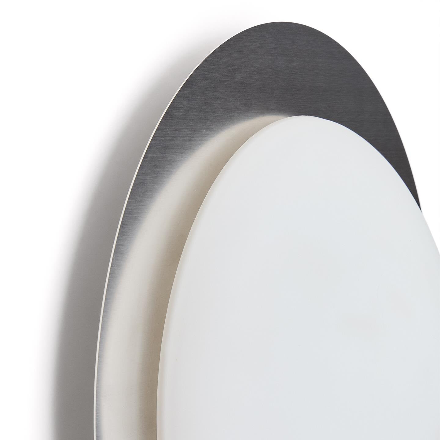 Kave Home Plafondlamp 'Novae' 40cm, kleur Lichtgrijs