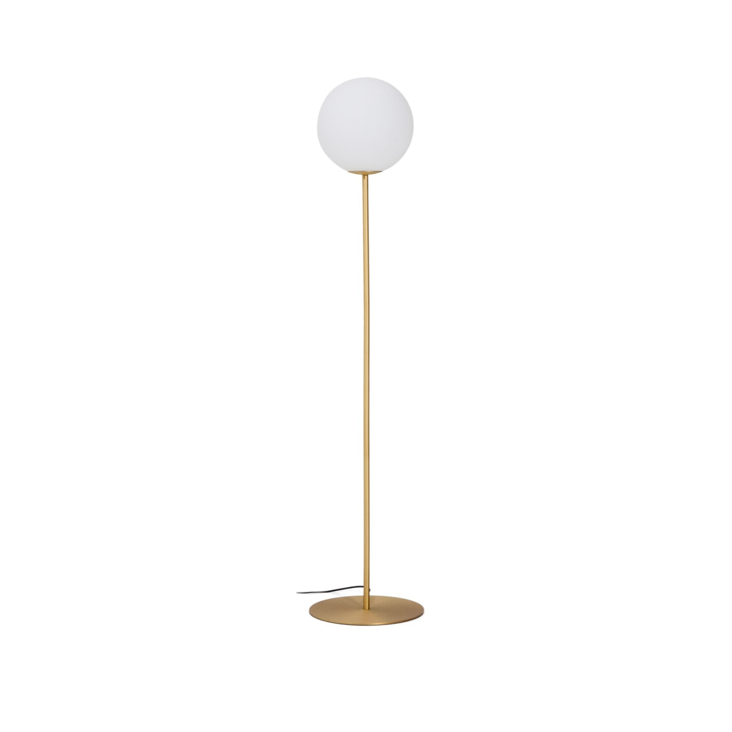 Kave Home Vloerlamp 'Brisia' Glas en metaal, 165cm