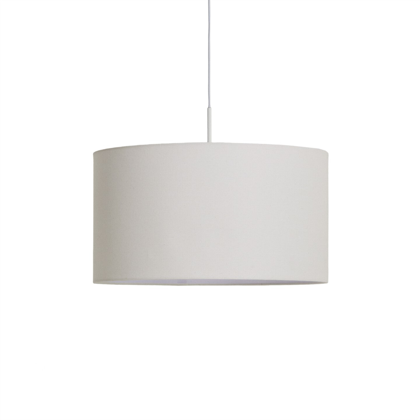 Kave Home Lampenkap Niani 45cm - Ivoor