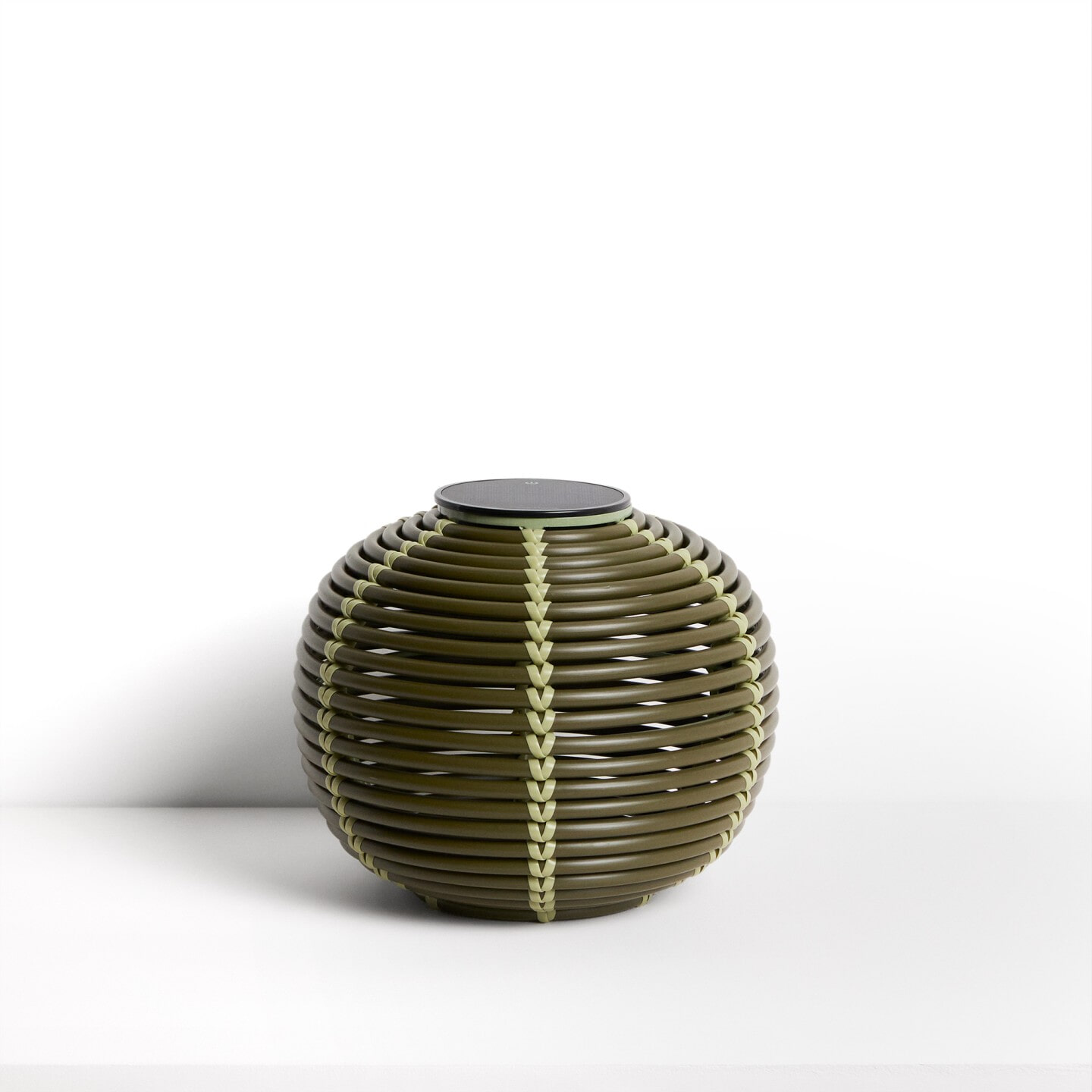 Kave Home Outdoor Tafellamp Garoina Op zonne-energie, 25cm - Groen
