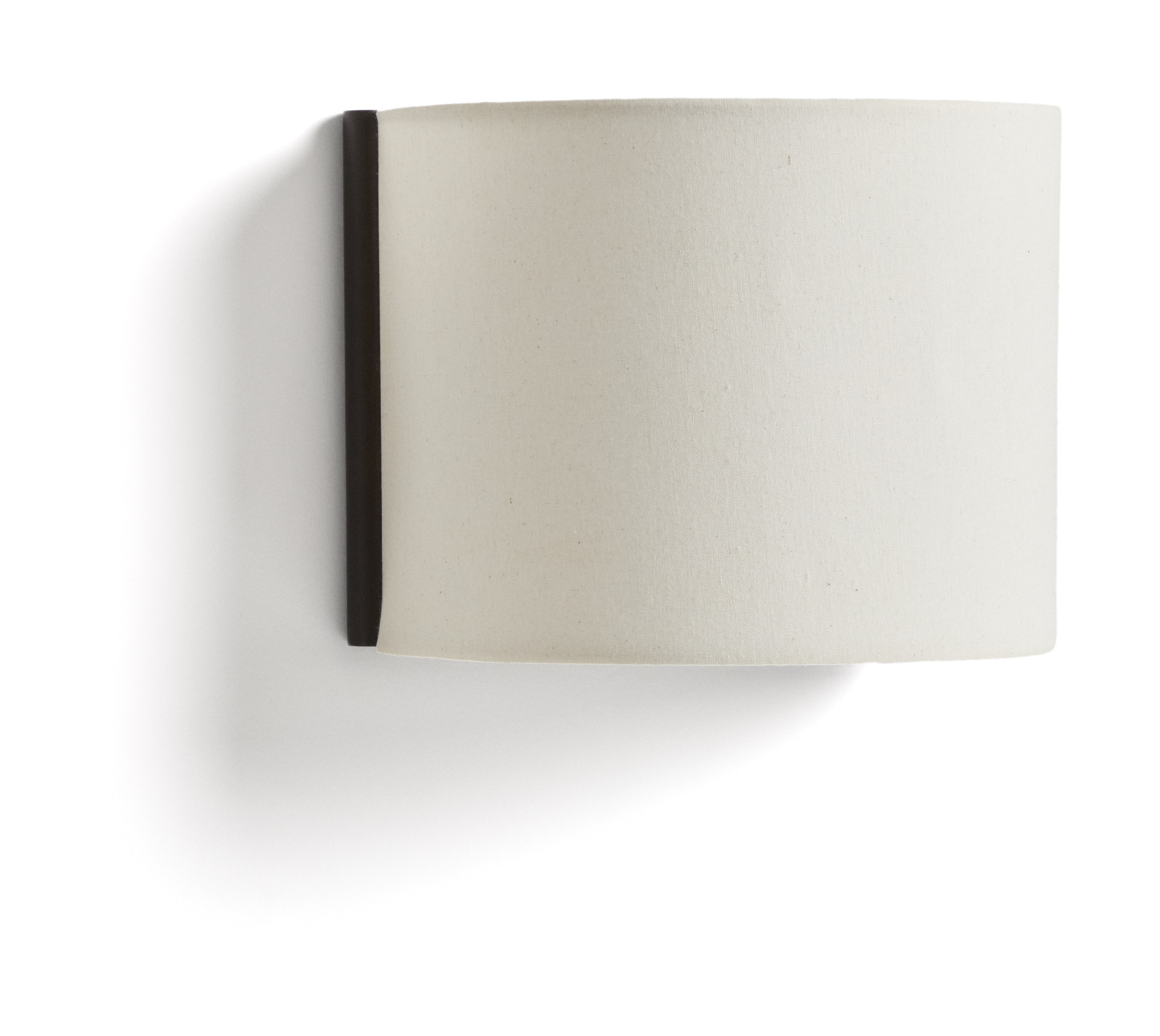 Kave Home Wandlamp Umbran Linnen - Beige/Donkerbruin