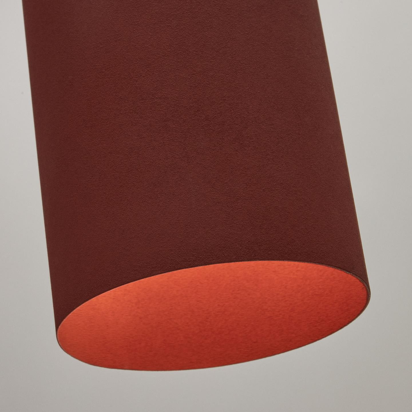 Kave Home Hanglamp 'Peralta' Terracotta look, Ø15cm