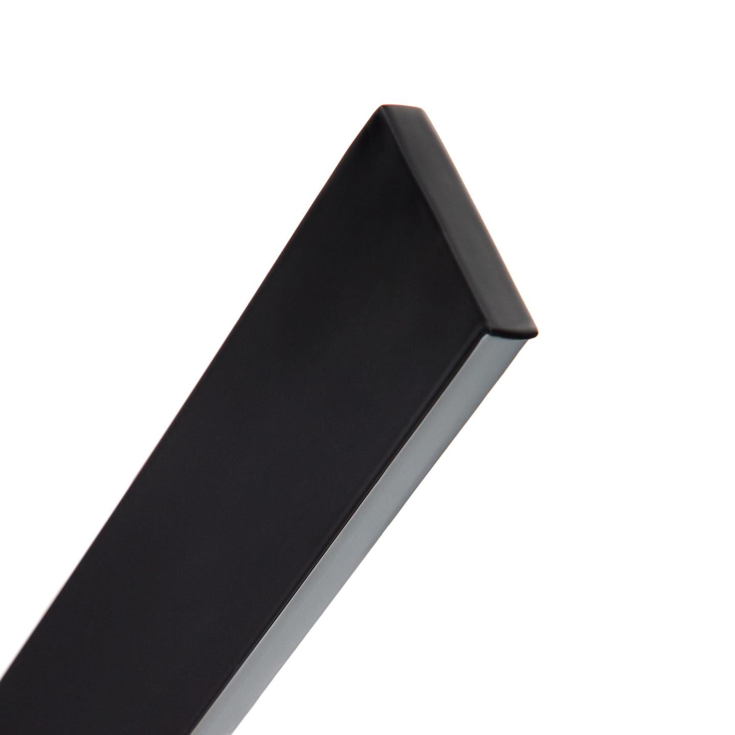 Kave Home Hanglamp 'Boadella' LED-balk, 100cm, kleur Zwart