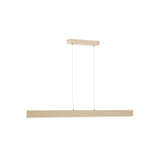 Kave Home Hanglamp 'Boadella' LED-balk, 100cm, kleur Beige
