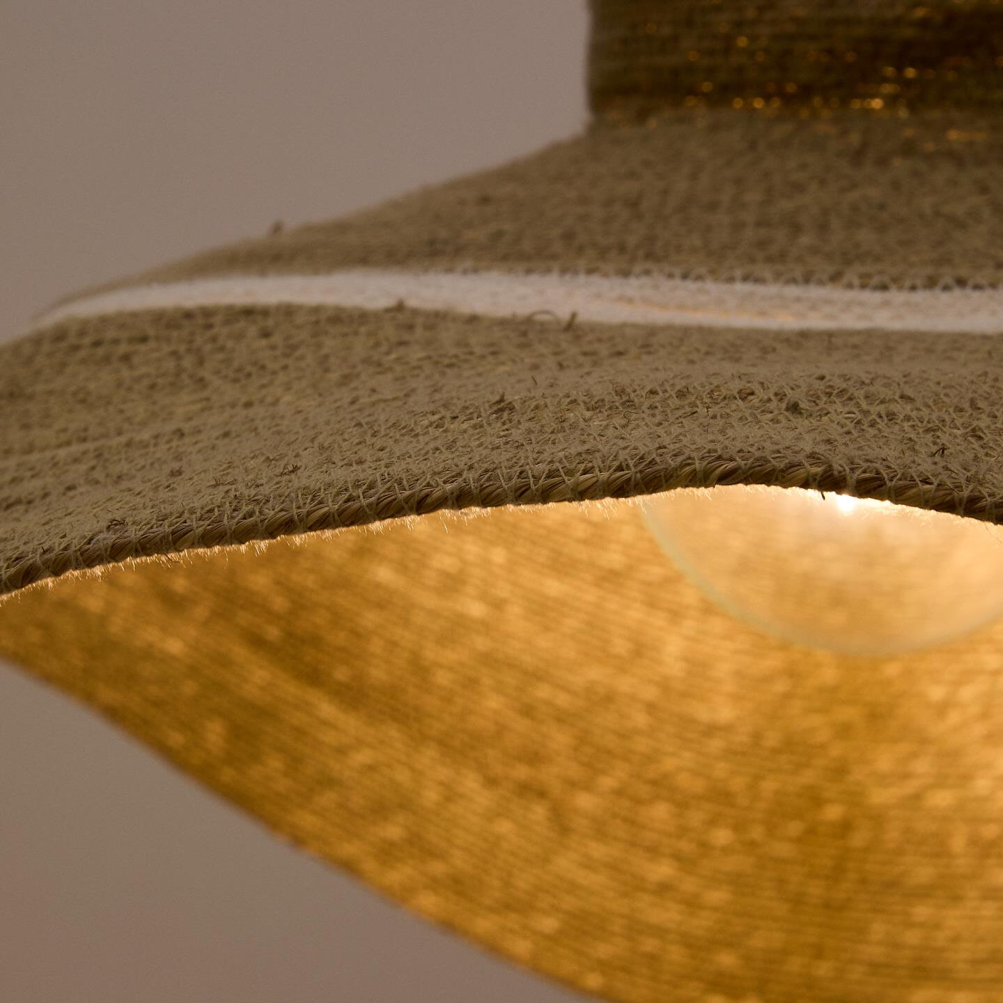 Kave Home Hanglamp 'Albenya' Zeegras, 90cm