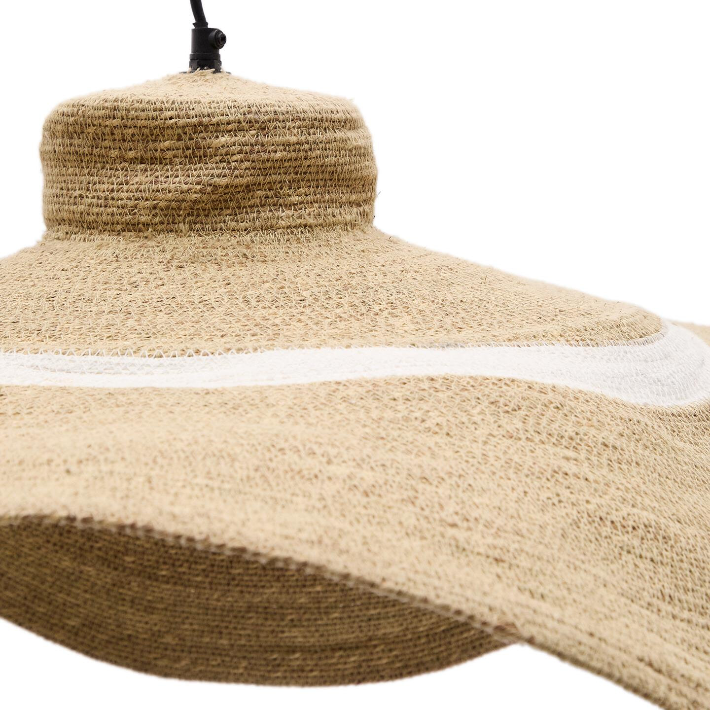 Kave Home Hanglamp 'Albenya' Zeegras, 90cm