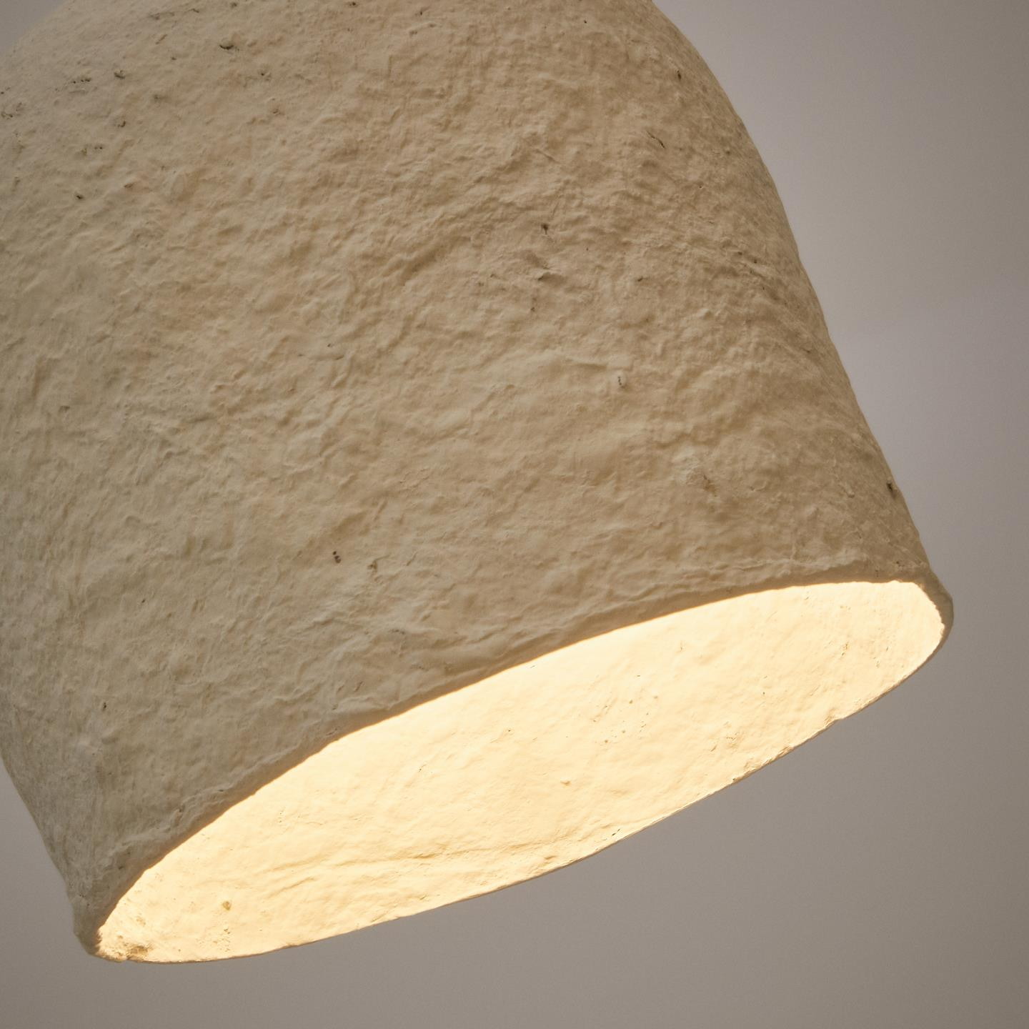 Kave Home Hanglamp 'Calvia' Papier-maché, 25cm