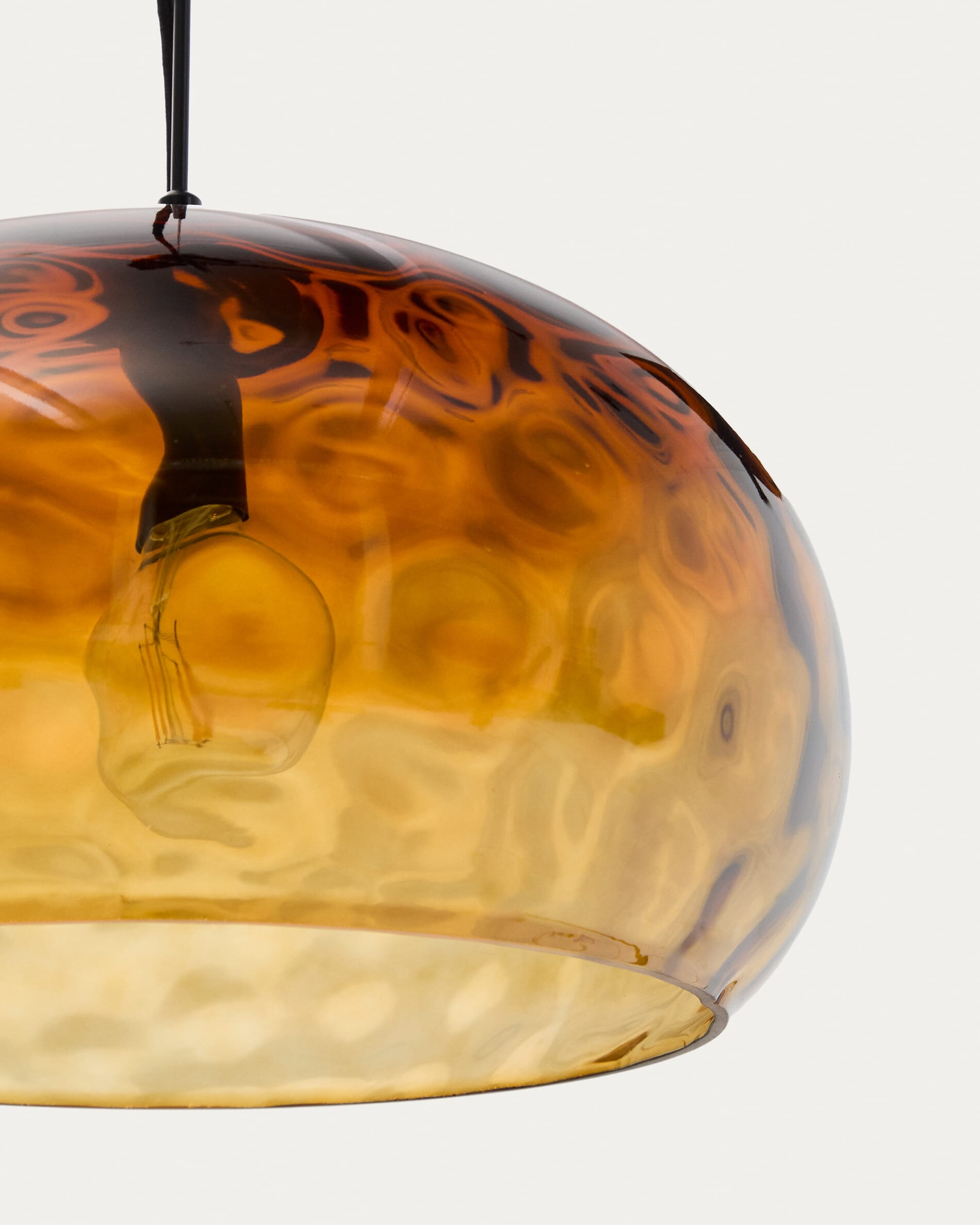 Kave Home Hanglamp 'Balma' 40cm, kleur Bruin