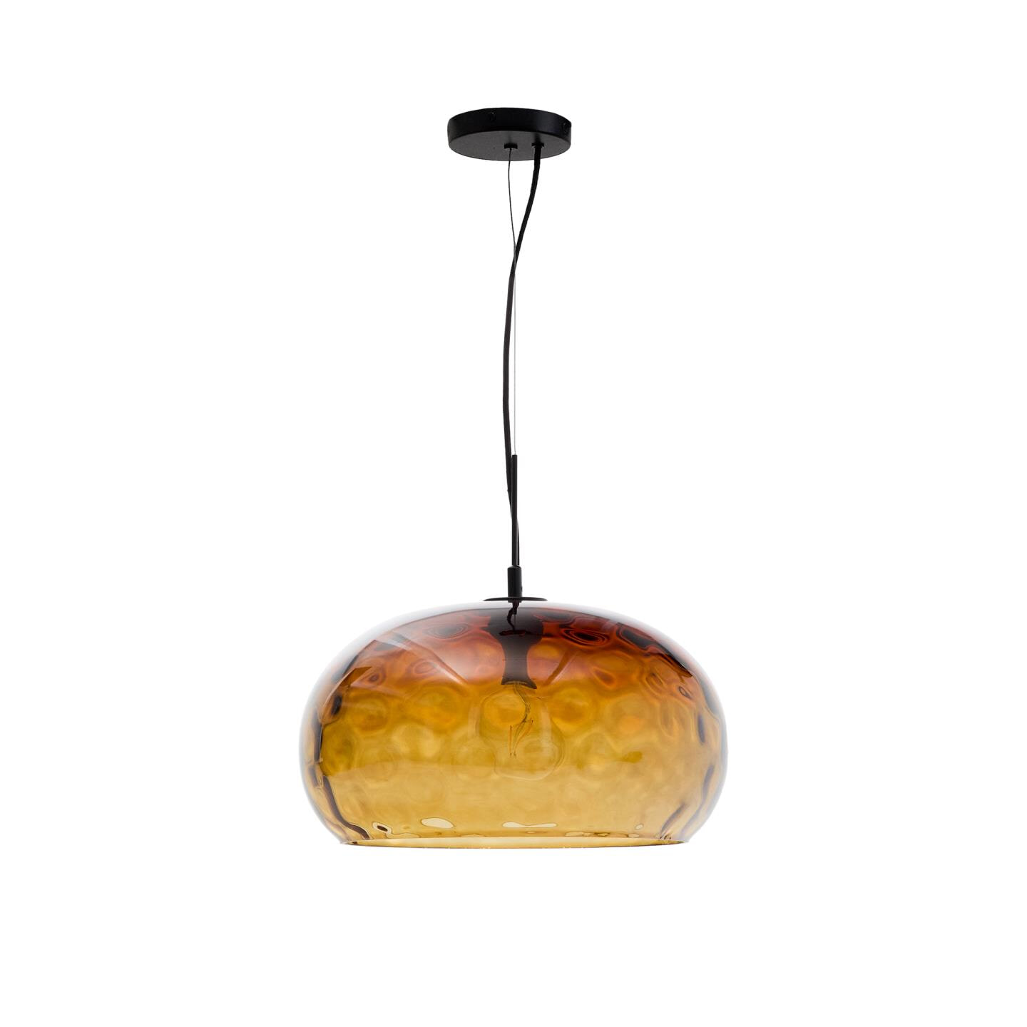 Kave Home Hanglamp Balma 40cm - Bruin