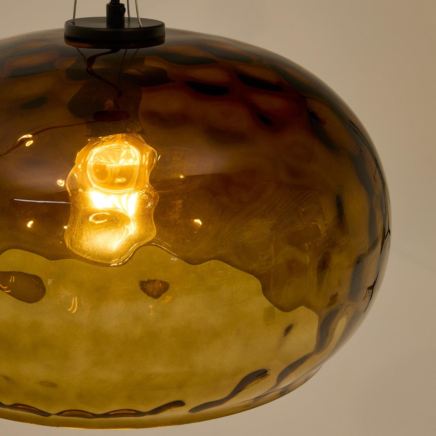 Kave Home Hanglamp 'Balma' 40cm, kleur Bruin