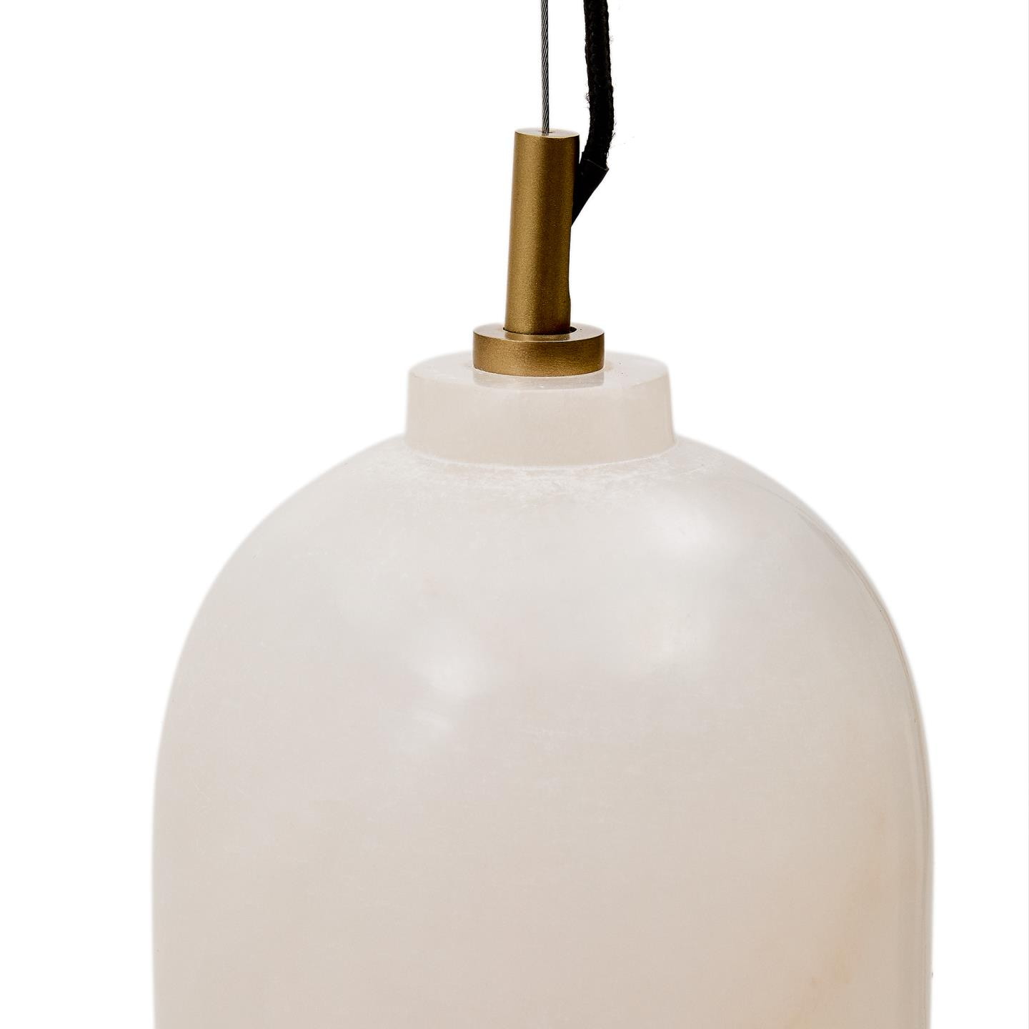 Kave Home Hanglamp 'Shenli' Albast, 15cm