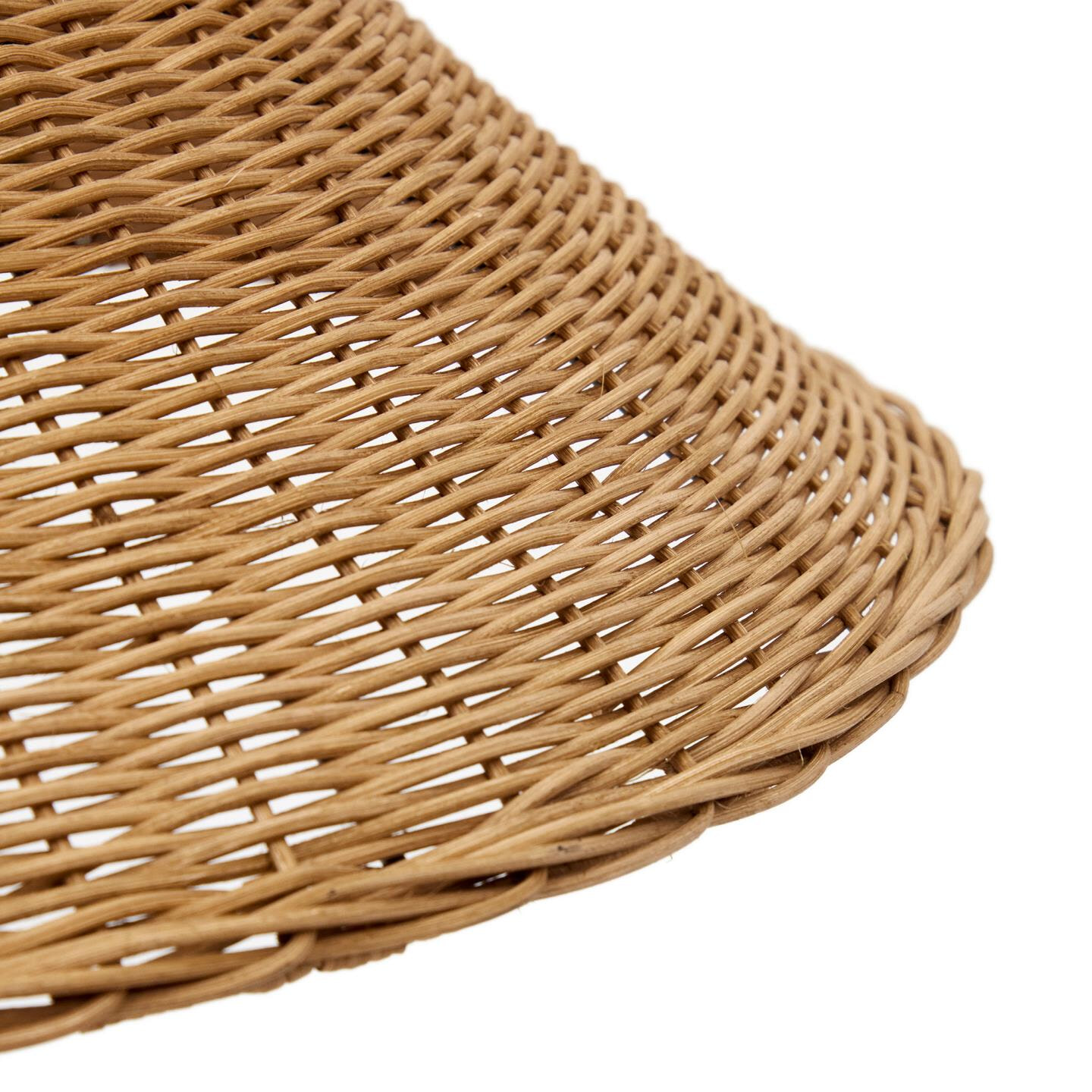Kave Home Vloerlamp 'Urania' 154cm, Rotan