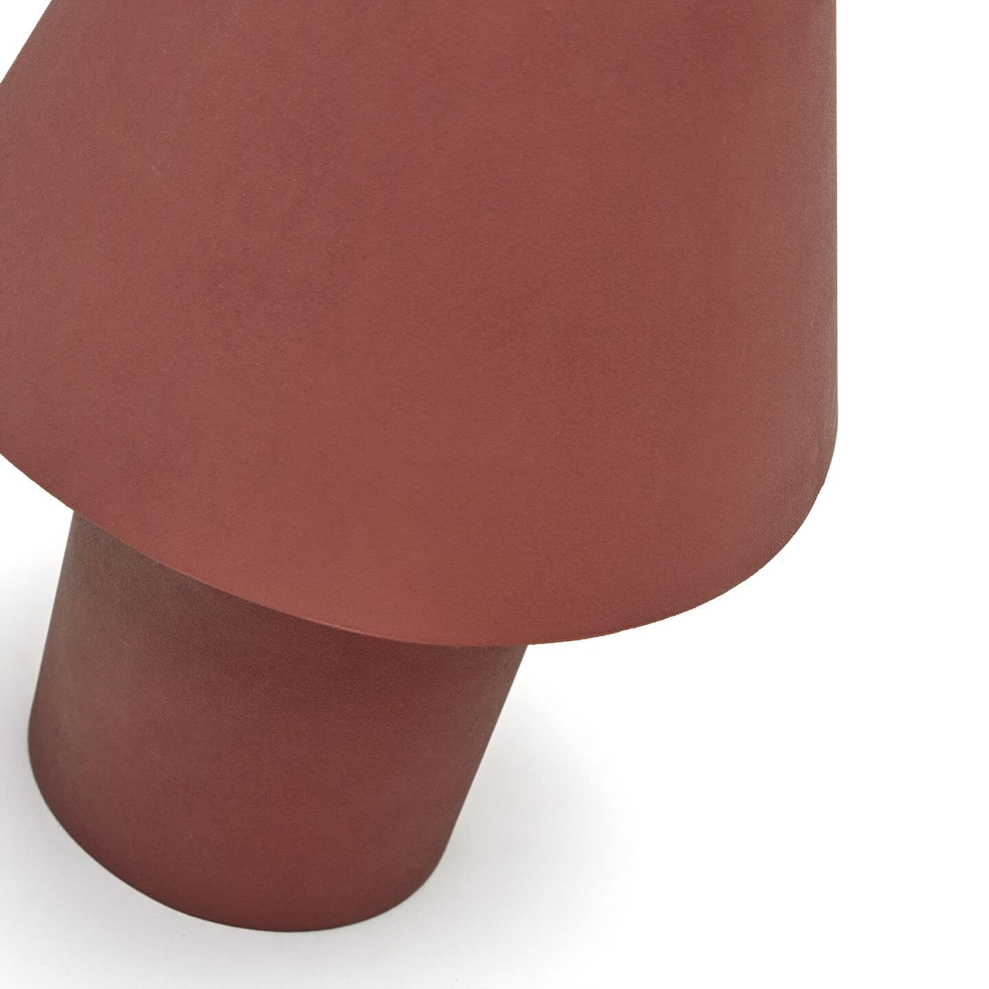 Kave Home Tafellamp 'Canapost' Terracotta look, 30cm hoog