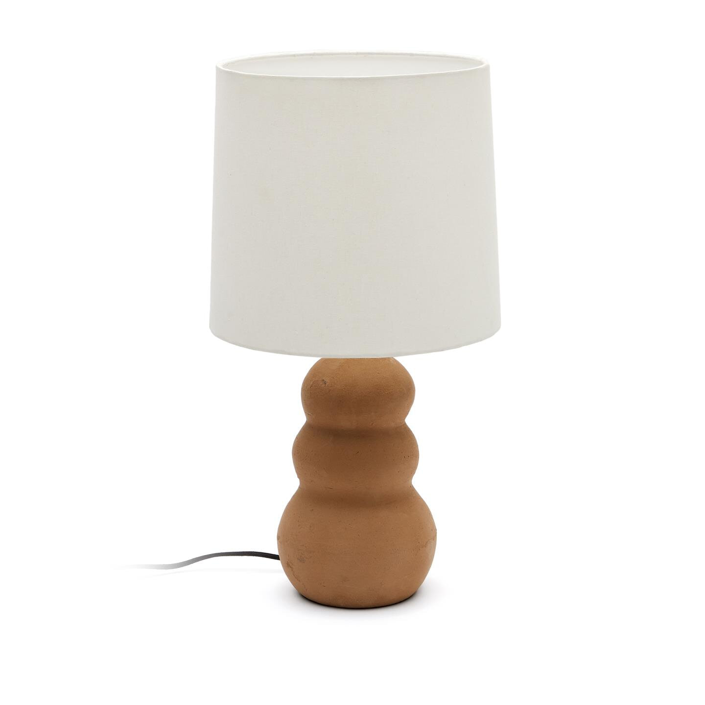 Kave Home Tafellamp 'Madsen' Terracotta, 55cm hoog