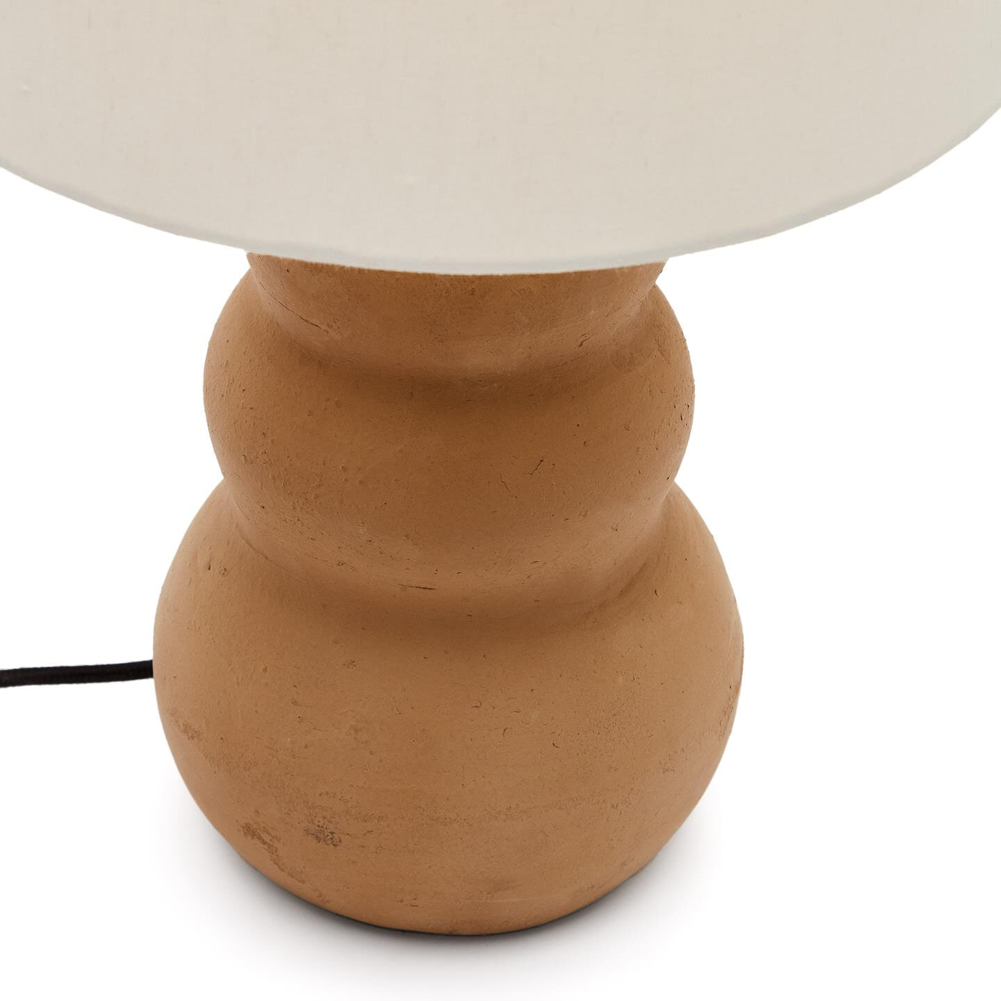 Kave Home Tafellamp 'Madsen' Terracotta, 55cm hoog