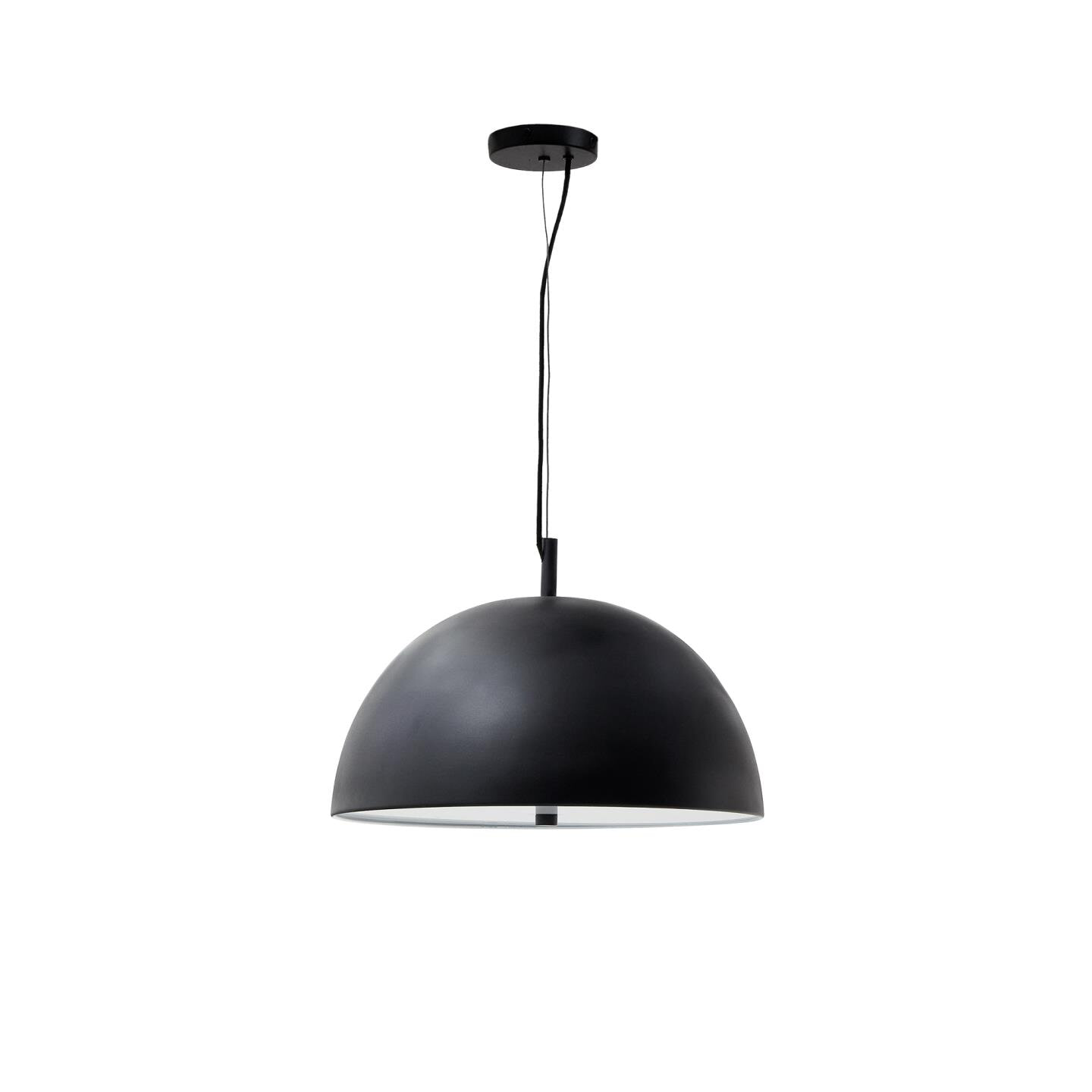 Kave Home Hanglamp Catlar Metaal - Zwart