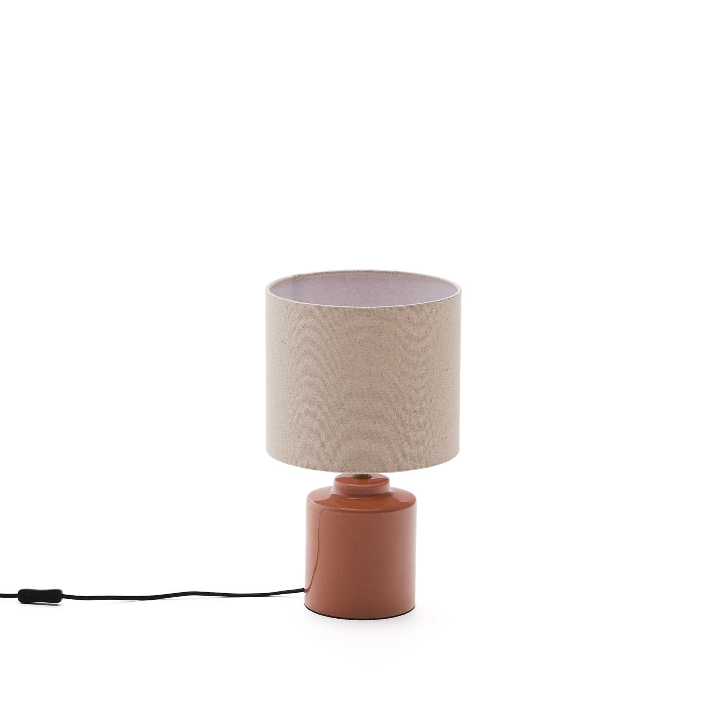 Kave Home Tafellamp Daeli Keramiek - Roze