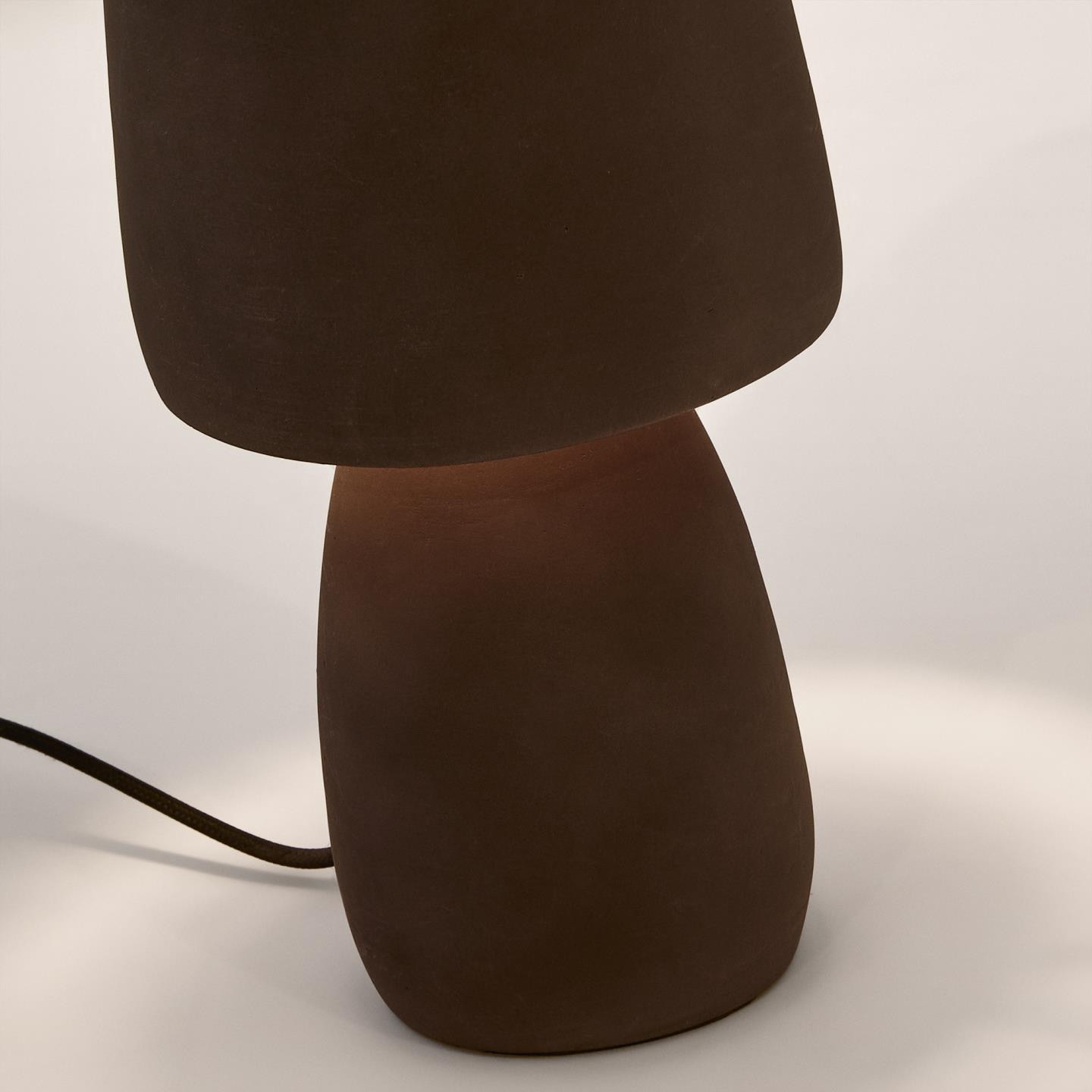 Kave Home Tafellamp 'Tandy' Terracotta, 30cm