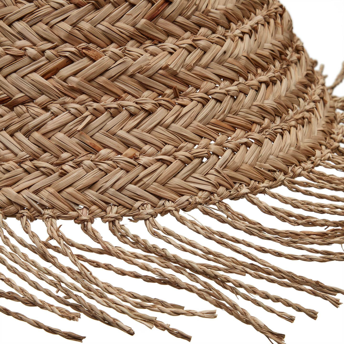 Kave Home Lampenkap 'Fonteta' Zeegras, Ø40cm