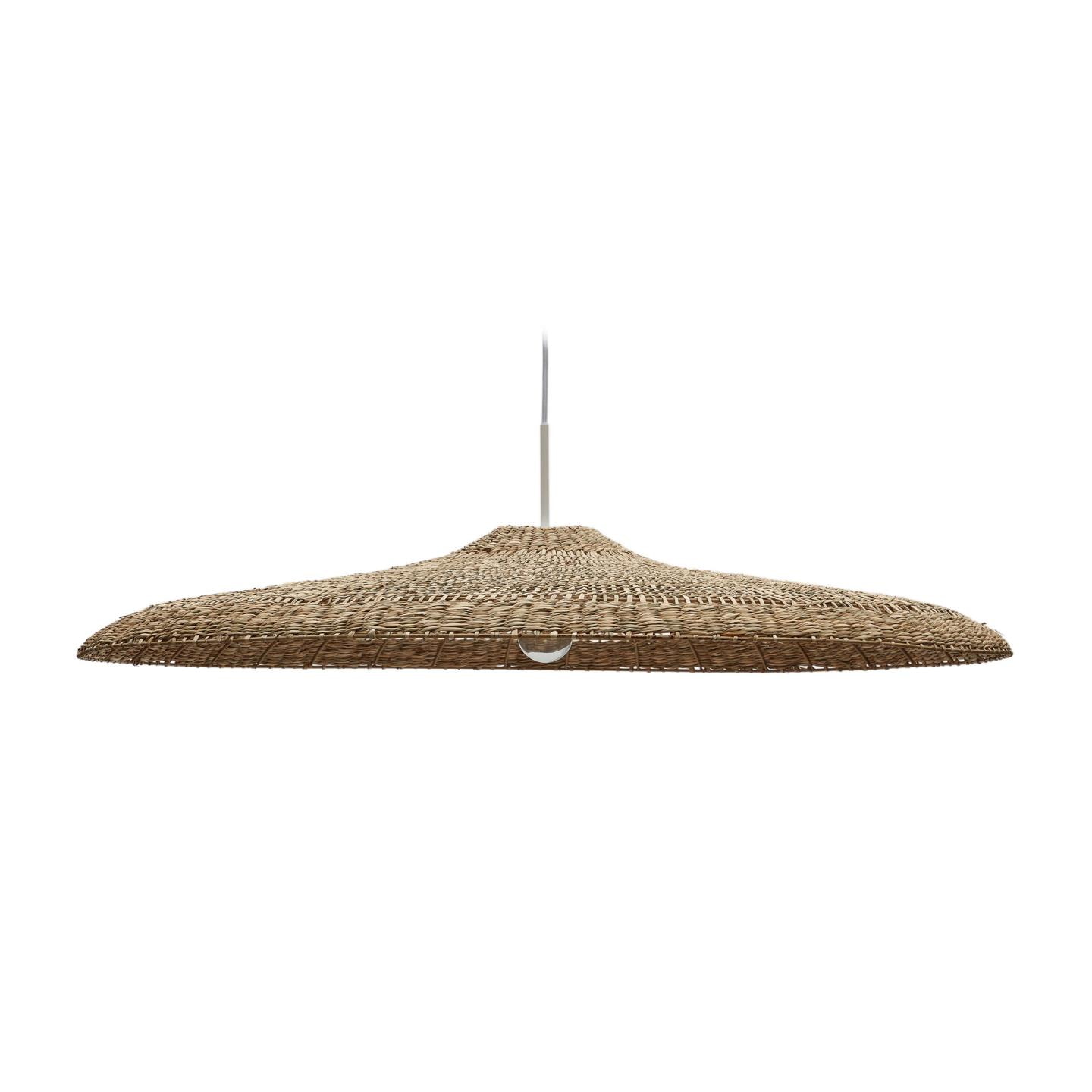 Kave Home Lampenkap 'Cruilles' Zeegras, Ø100cm