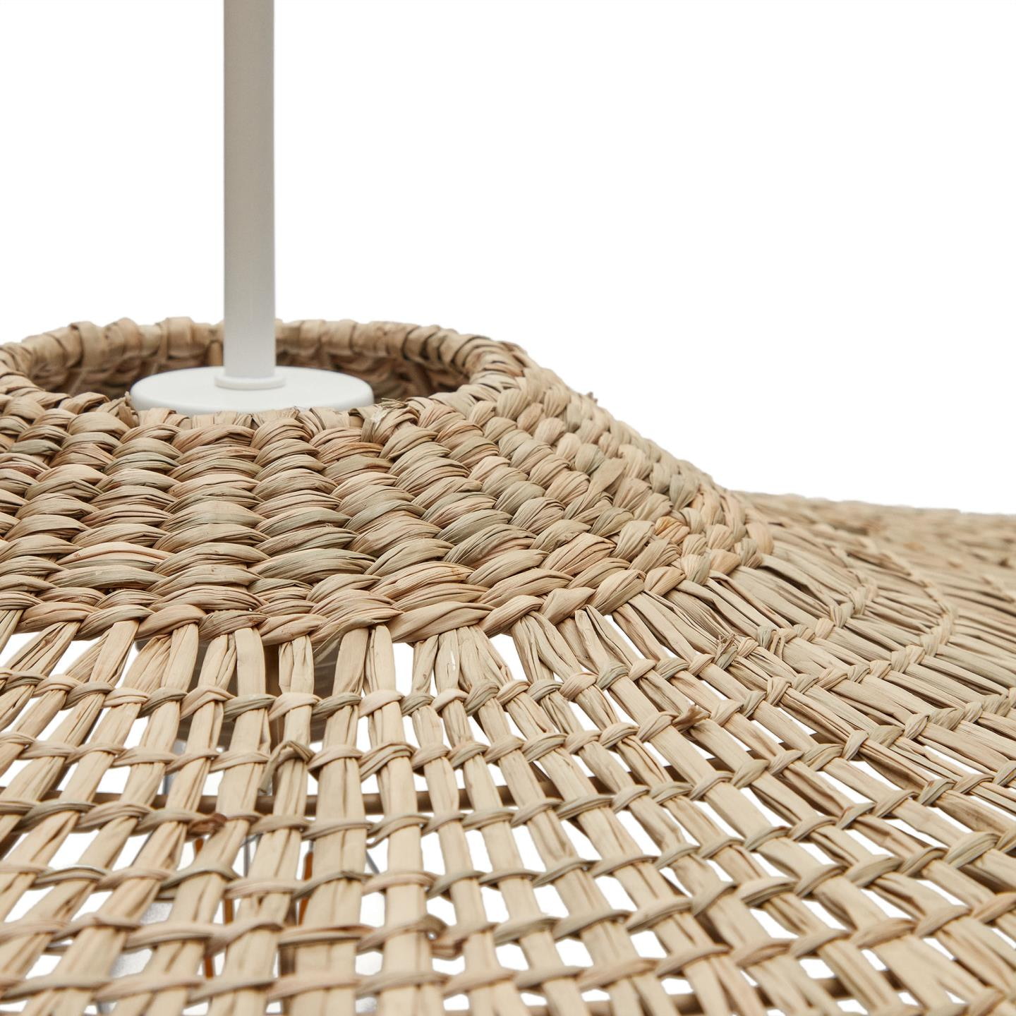 Kave Home Lampenkap 'Cruilles' Zeegras, Ø100cm