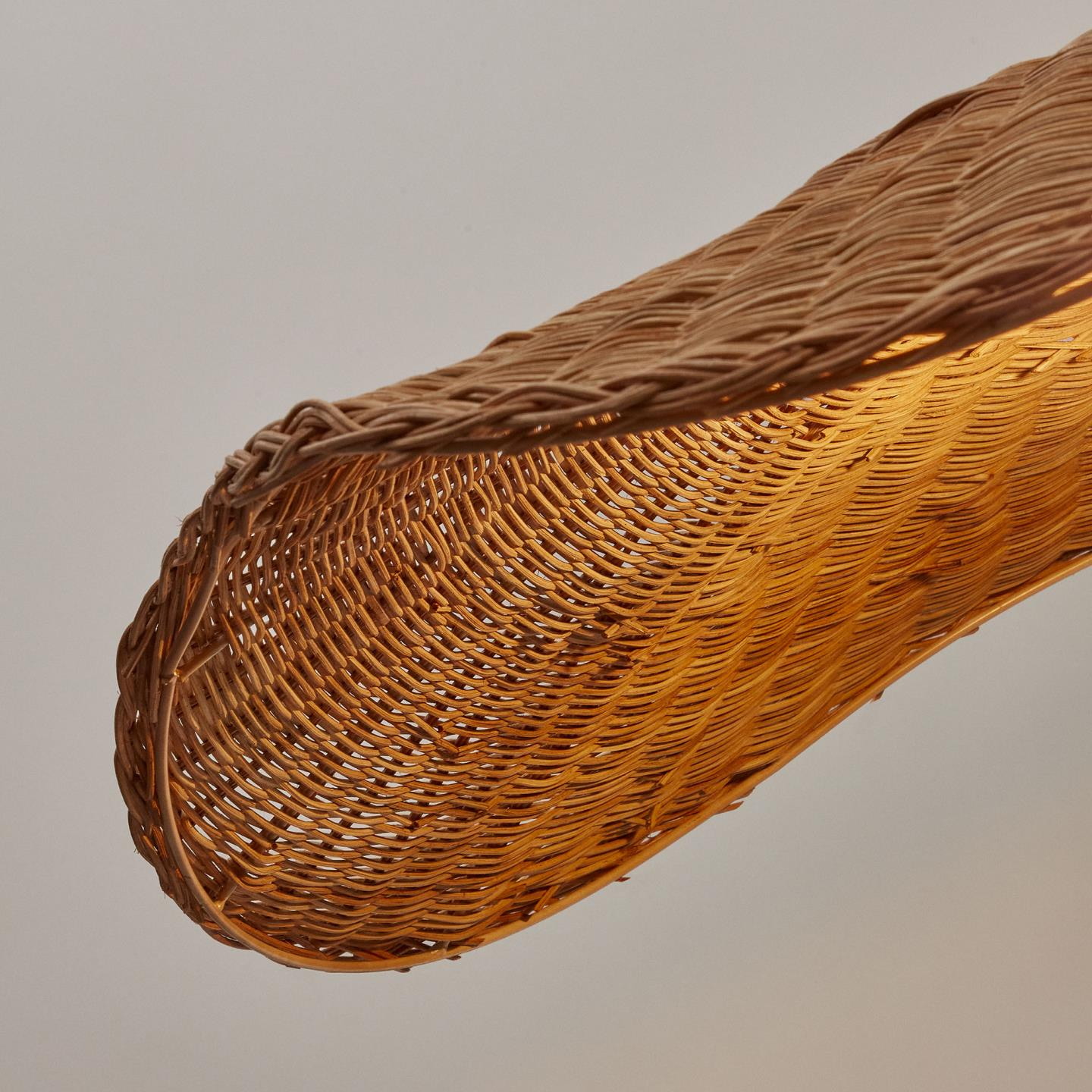Kave Home Lampenkap 'Bisbal' Rotan, Ø80cm (excl. fitting)