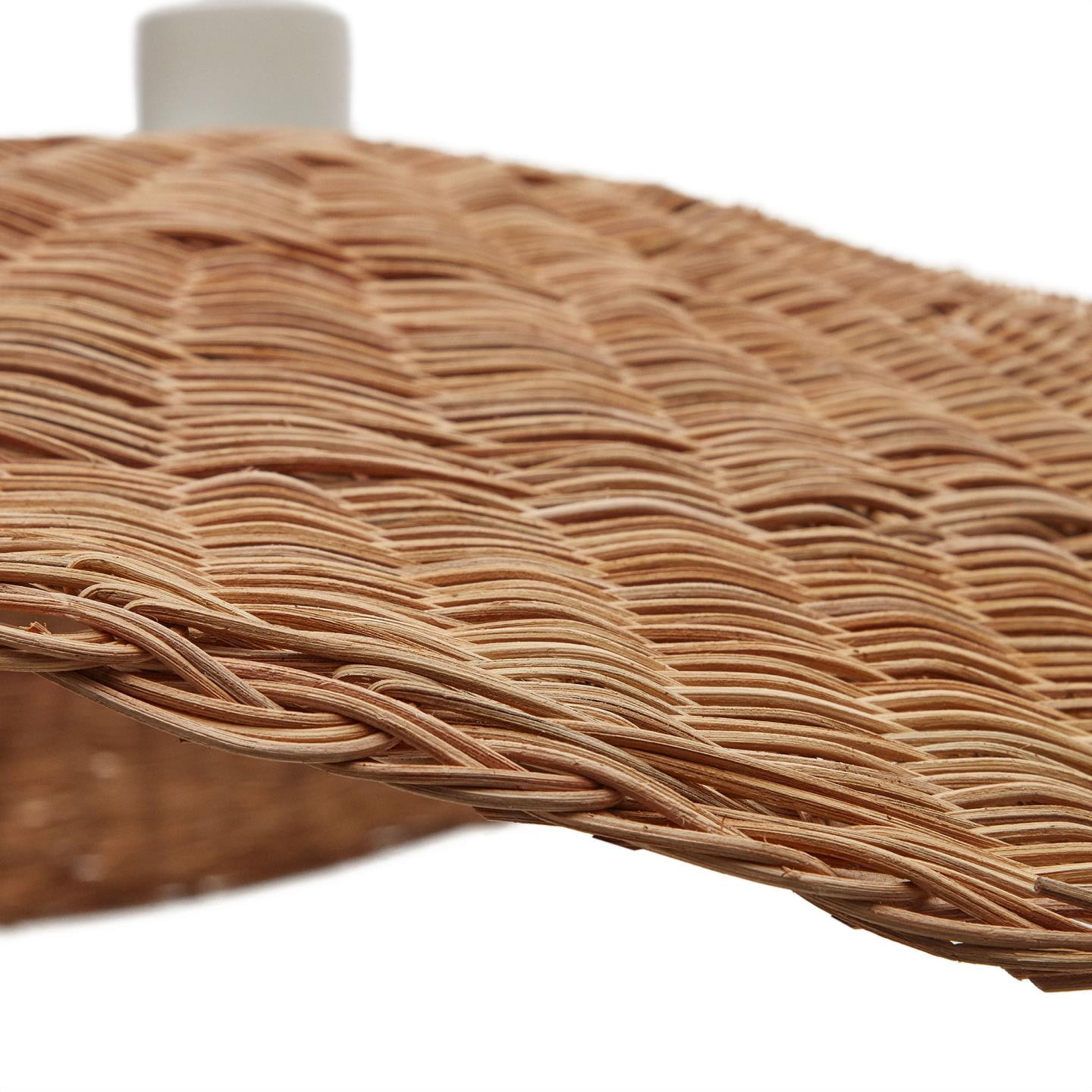 Kave Home Lampenkap 'Bisbal' Rotan, Ø80cm (excl. fitting)