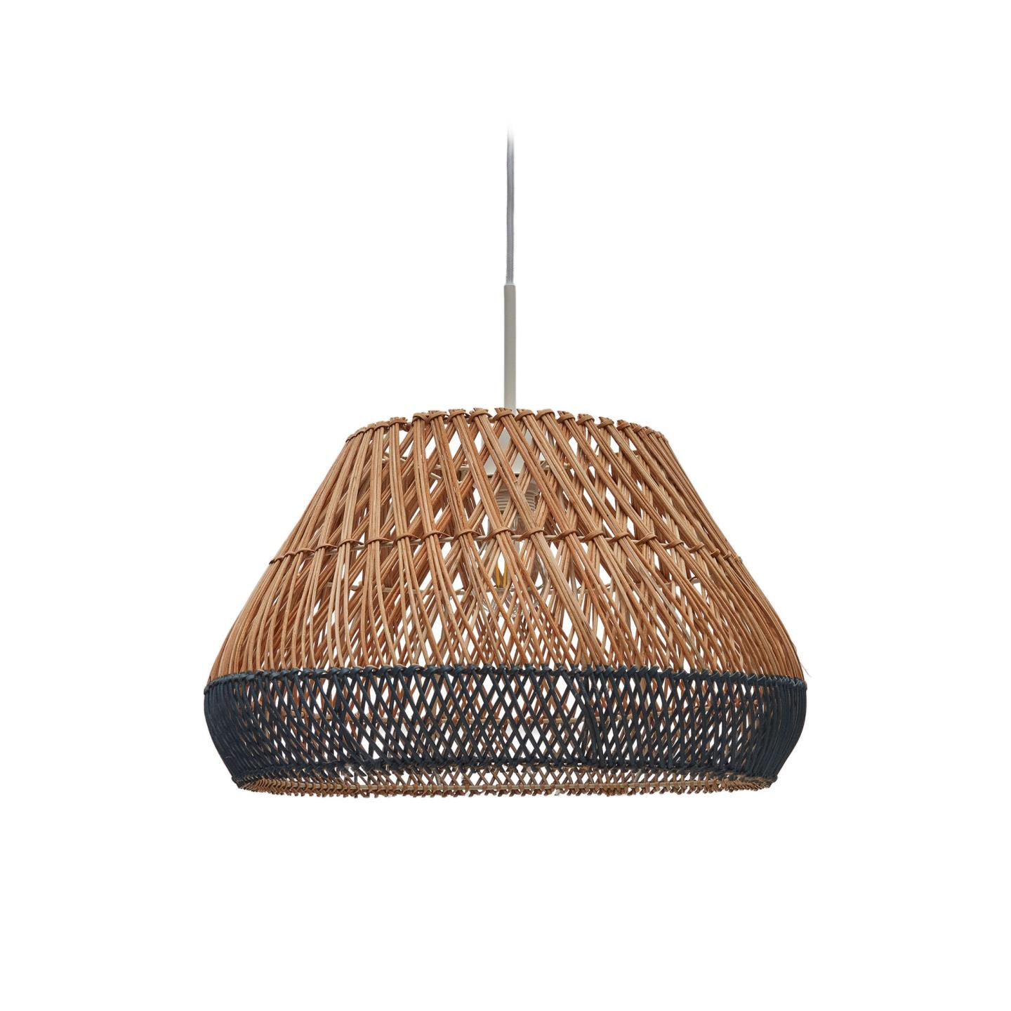 Kave Home Hanglamp Daro Rotan, Ø47cm - Naturel