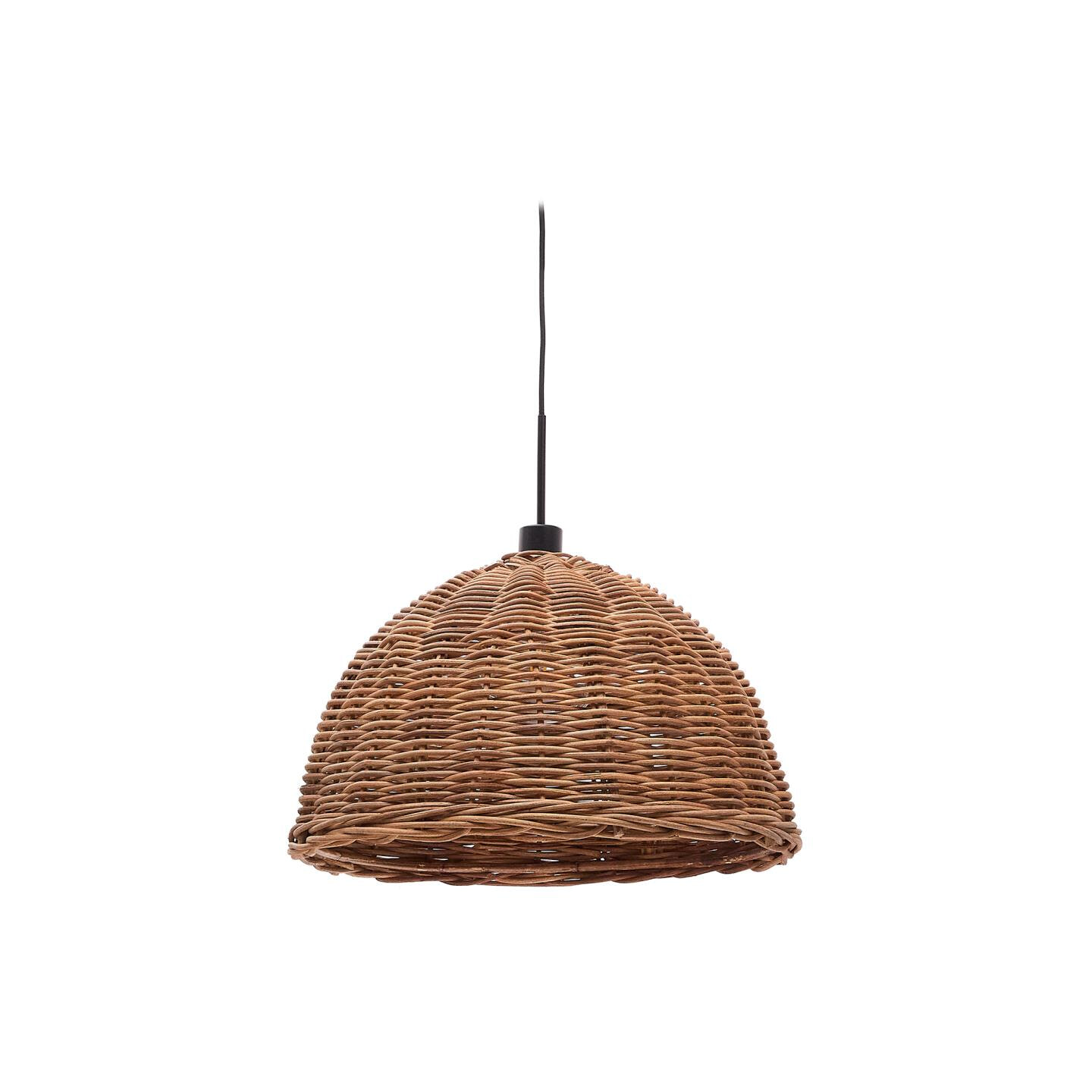 Kave Home Lampenkap 'Jornets' Rotan, Ø50cm