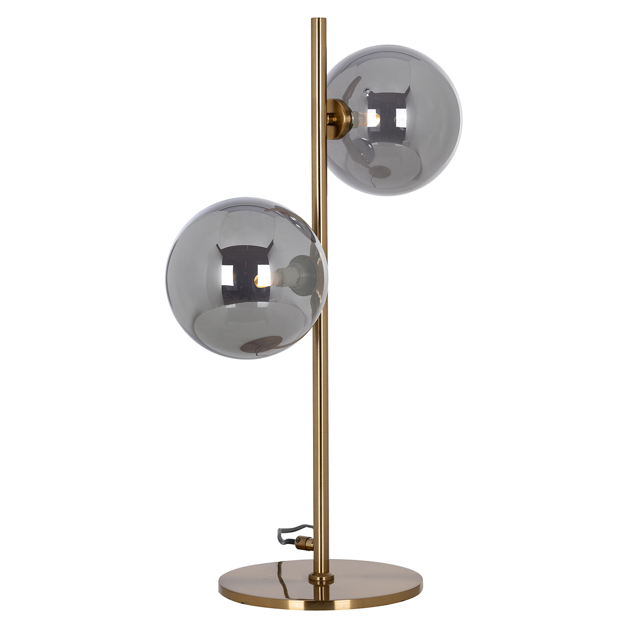 Richmond Tafellamp 'Lise' 2-lamps, kleur Brushed Gold