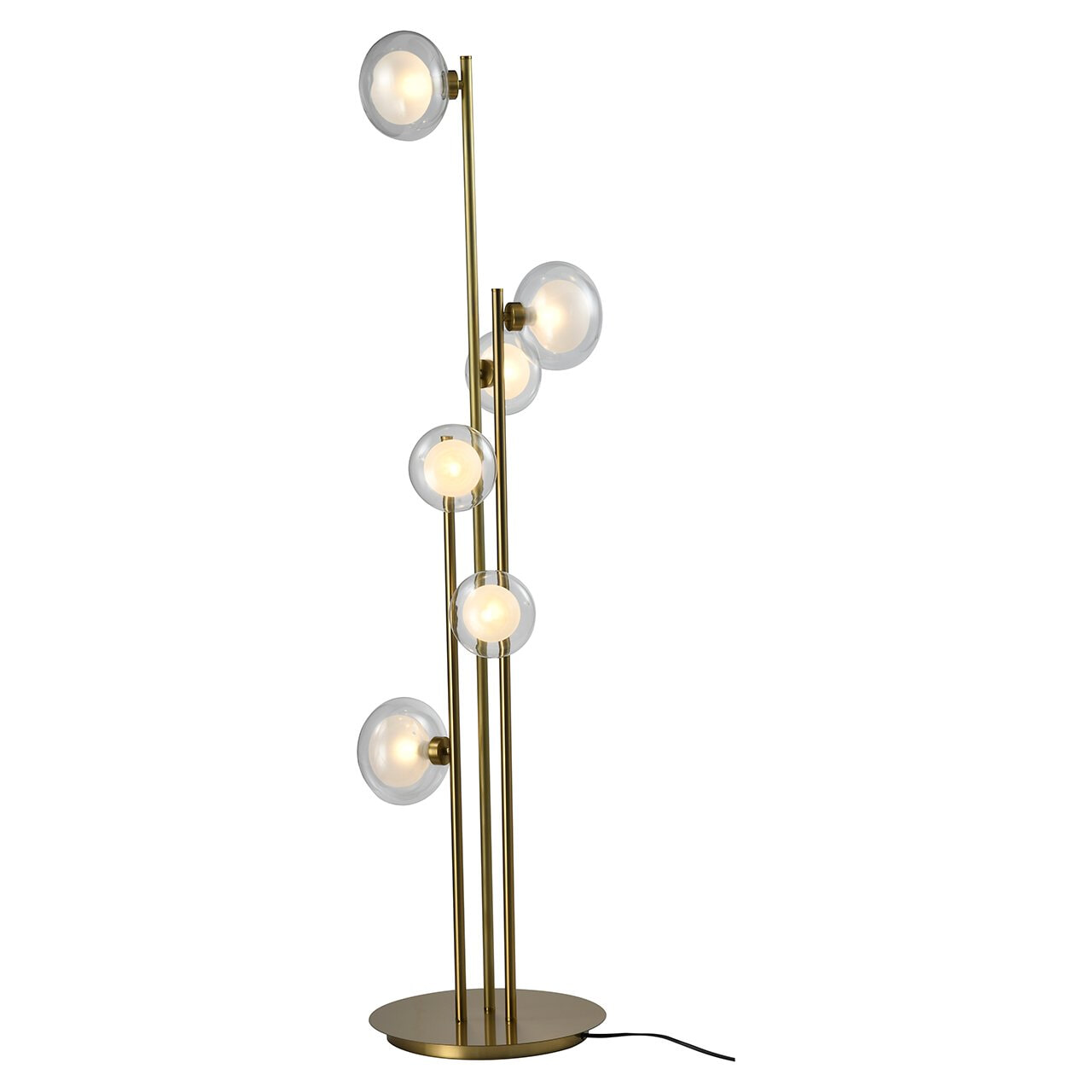 Richmond Vloerlamp Luva 6-lamps - Brushed Gold